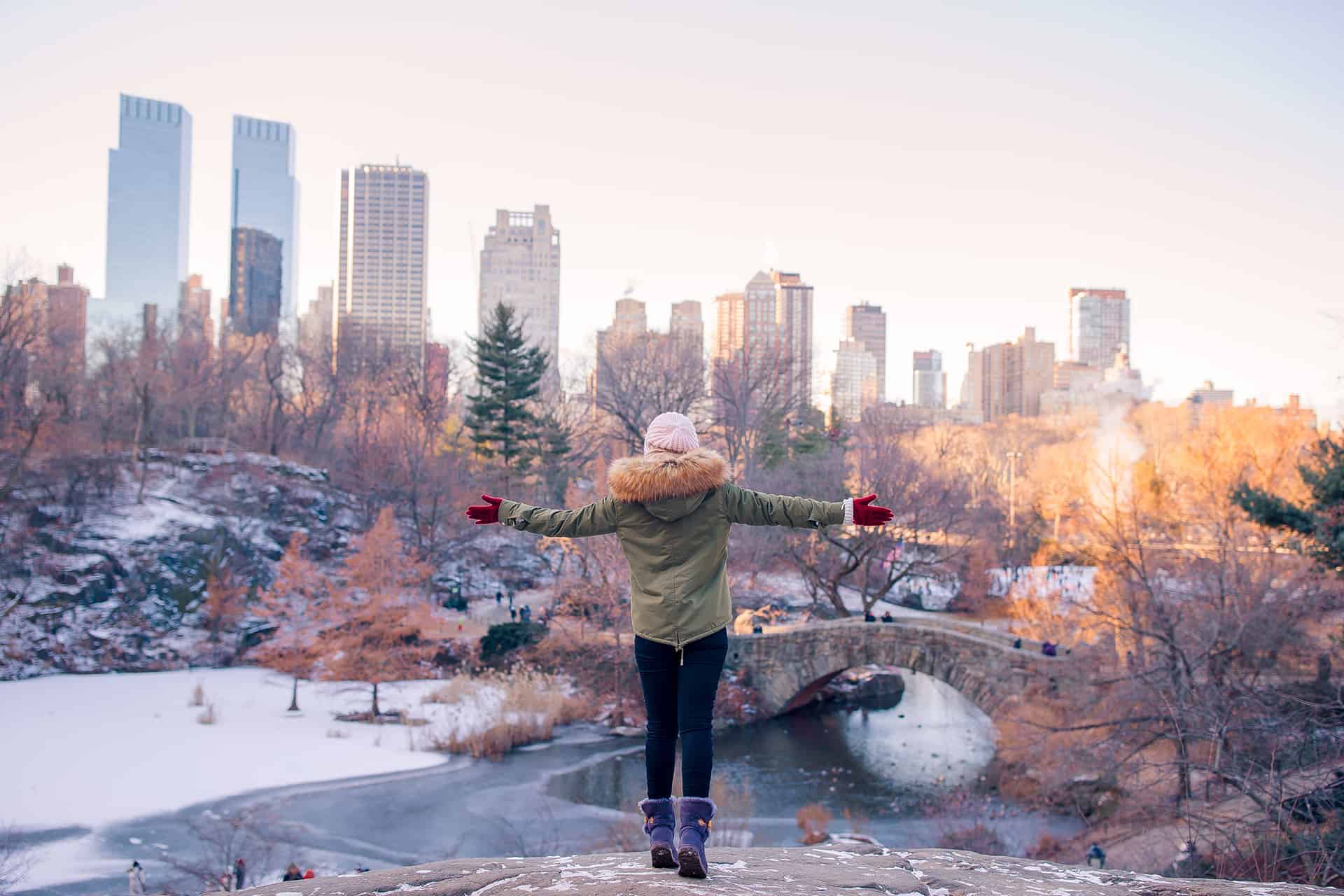 hiver central park