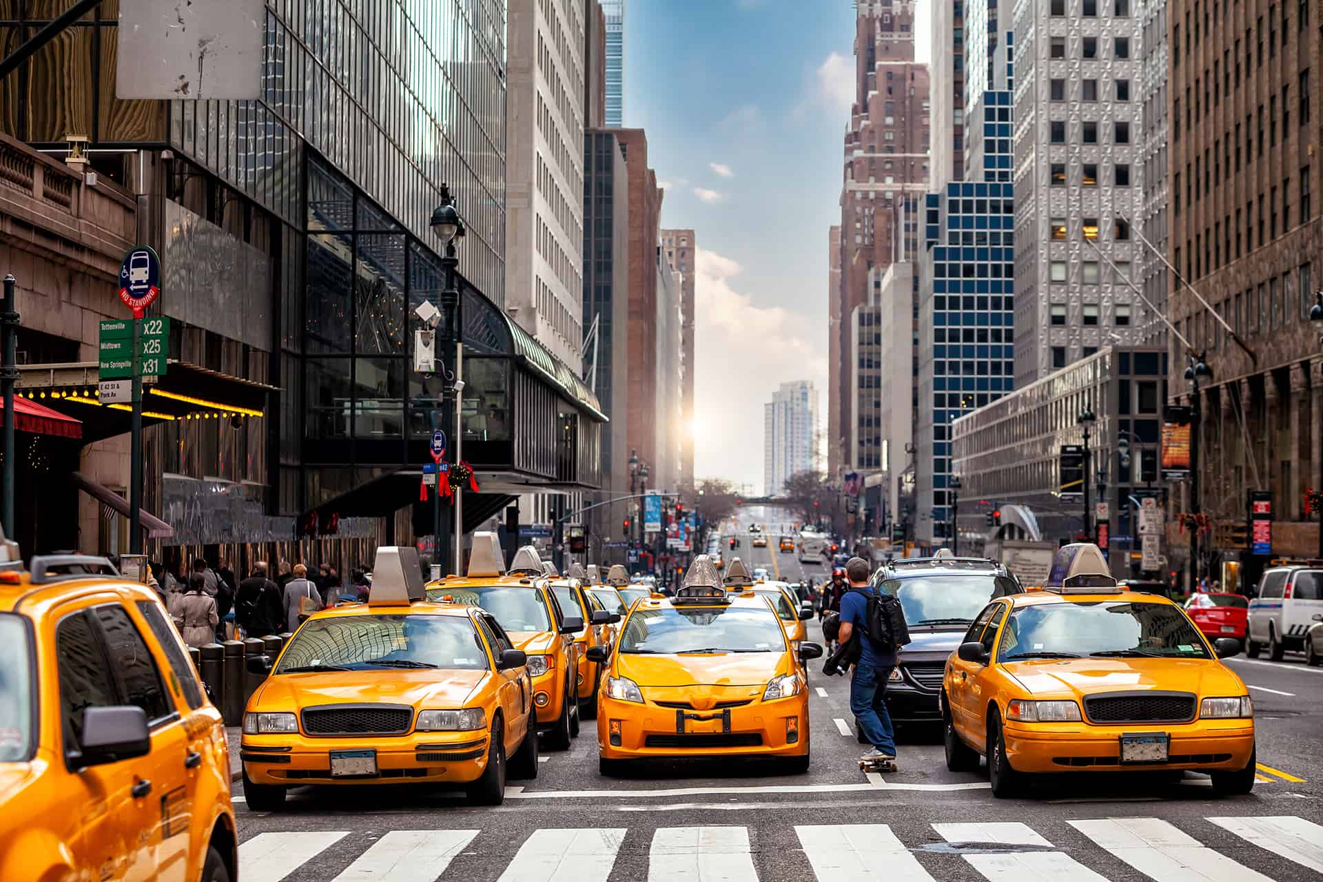 Taxis à New York