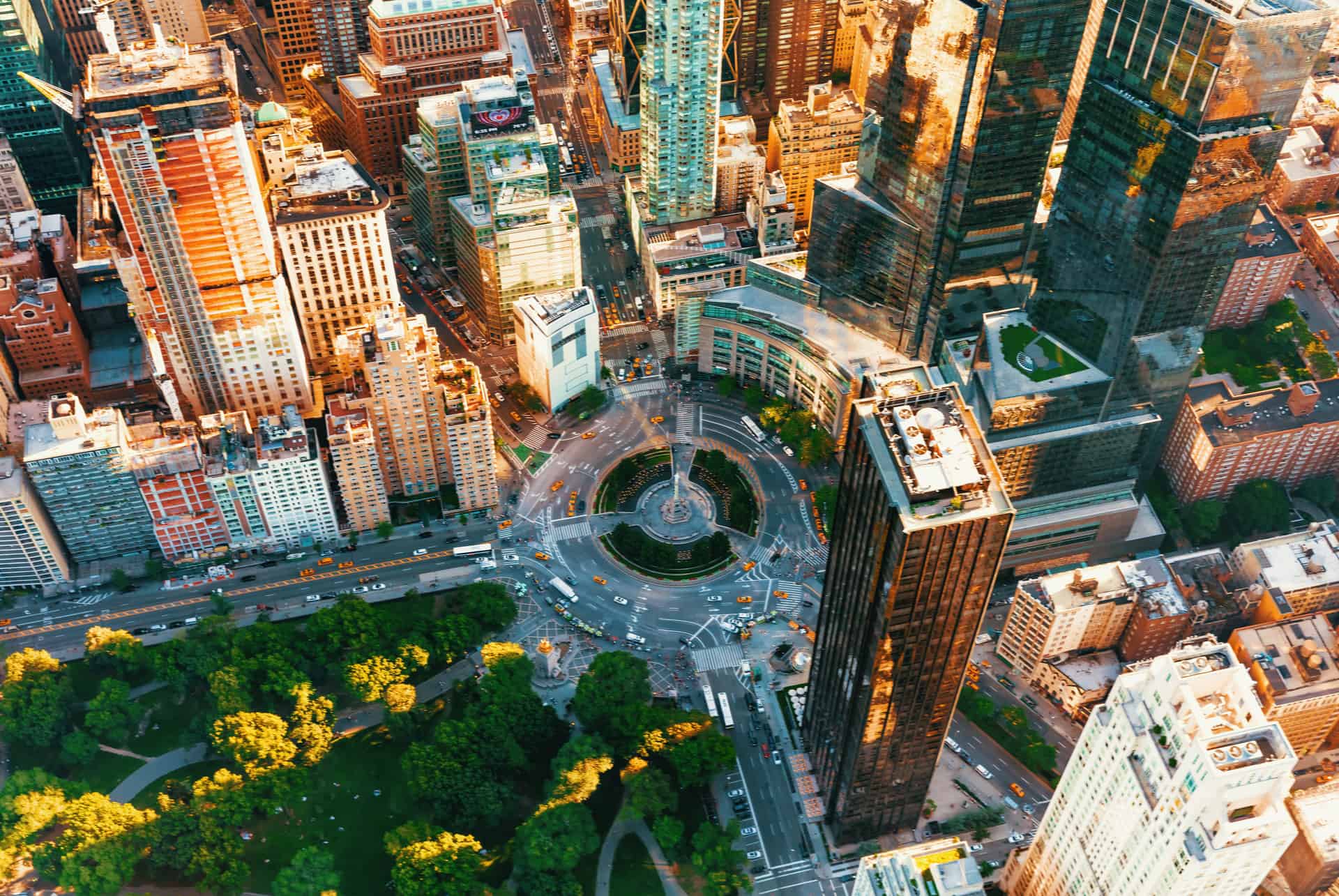 Columbus Circle à New York