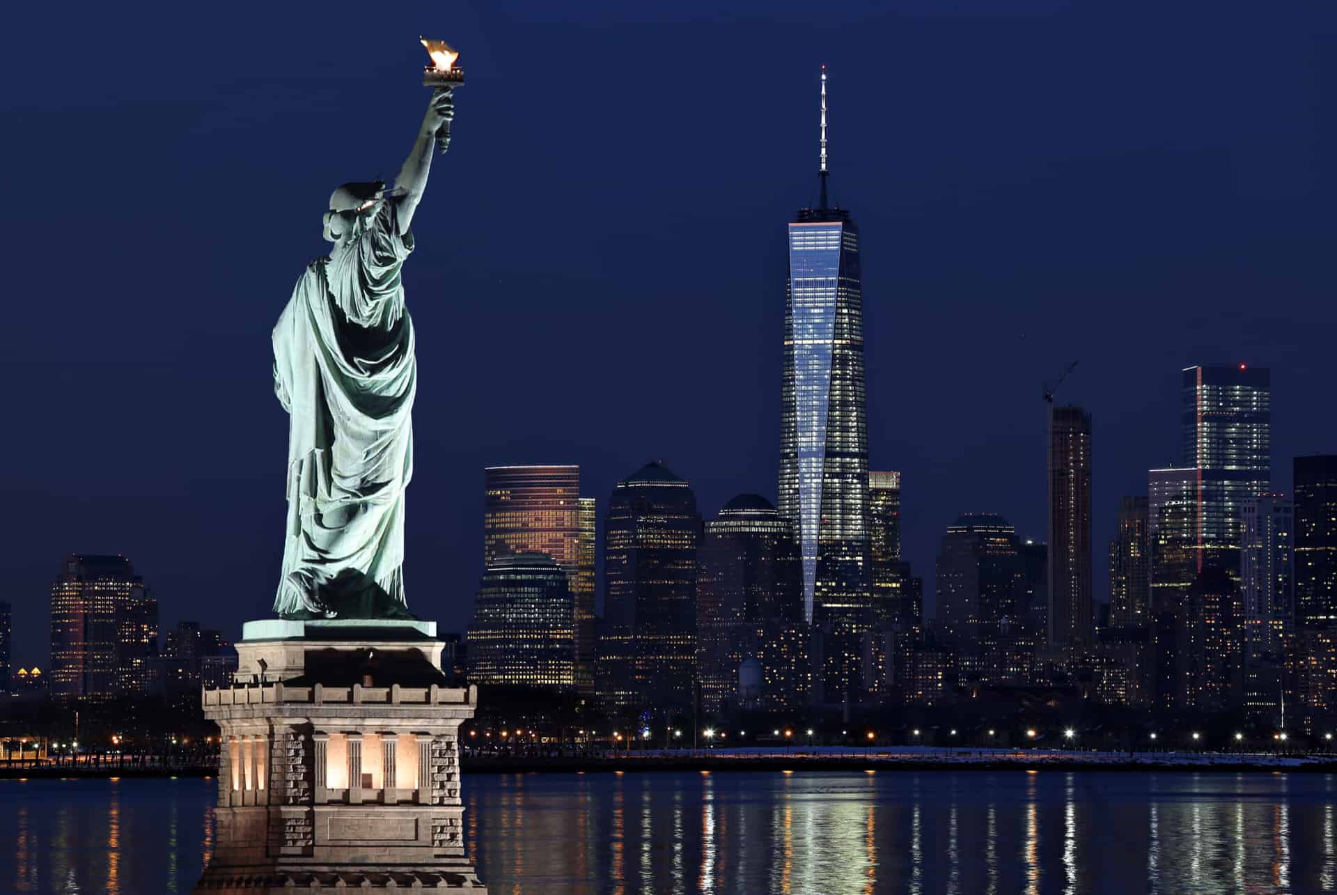 croisiere nocturne statue liberte