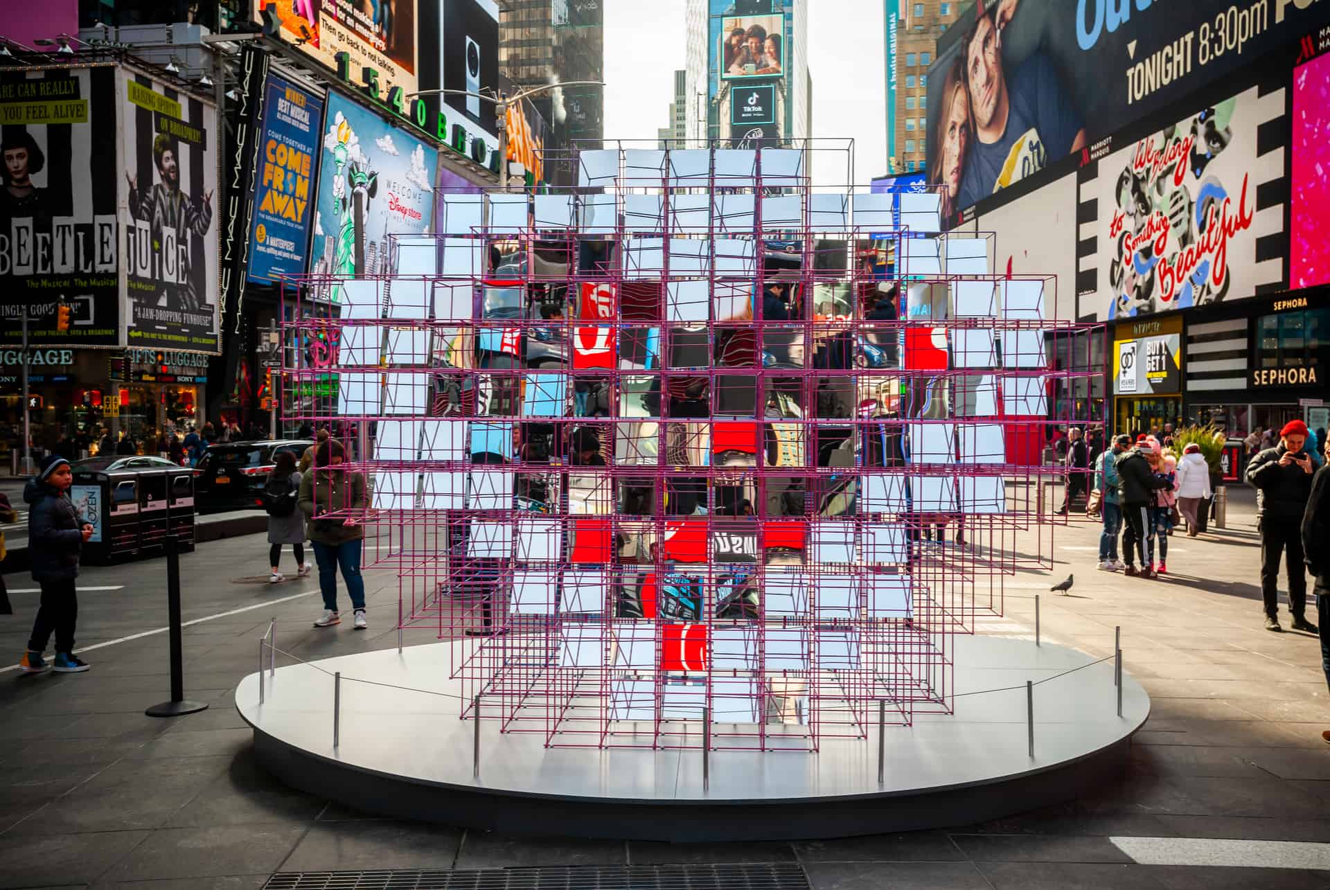 saint valentin times square