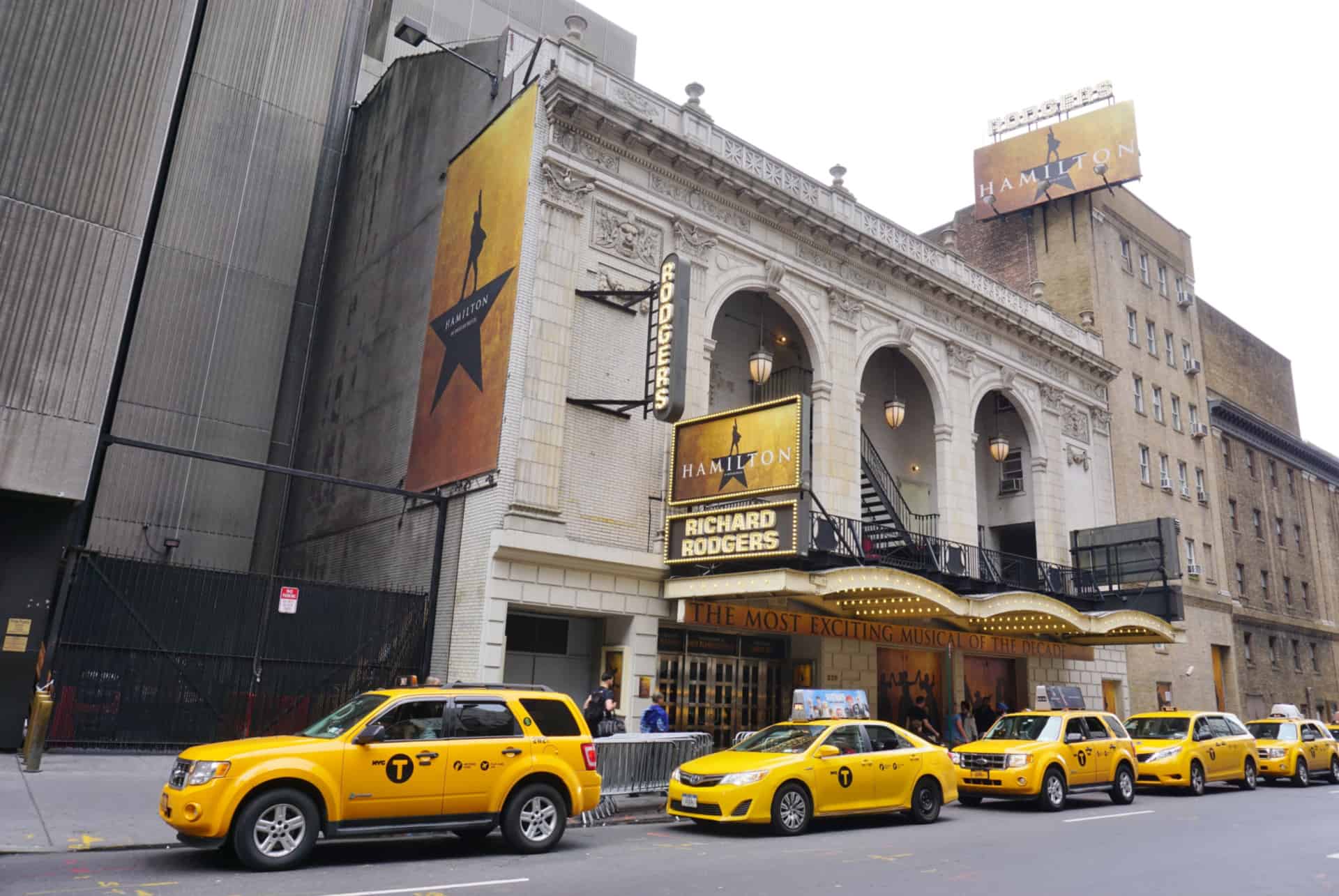 Voir la comédie musicale Hamilton à Broadway