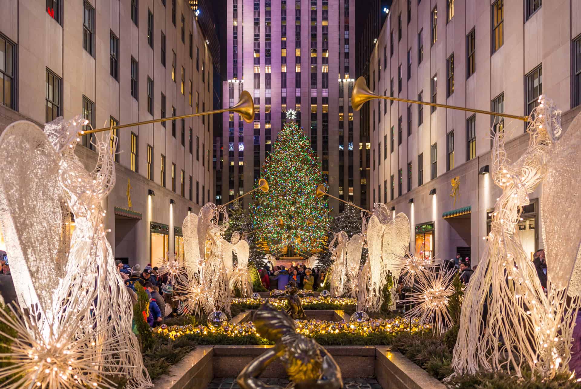 Les 11 plus beaux sapins de Noël à New York
