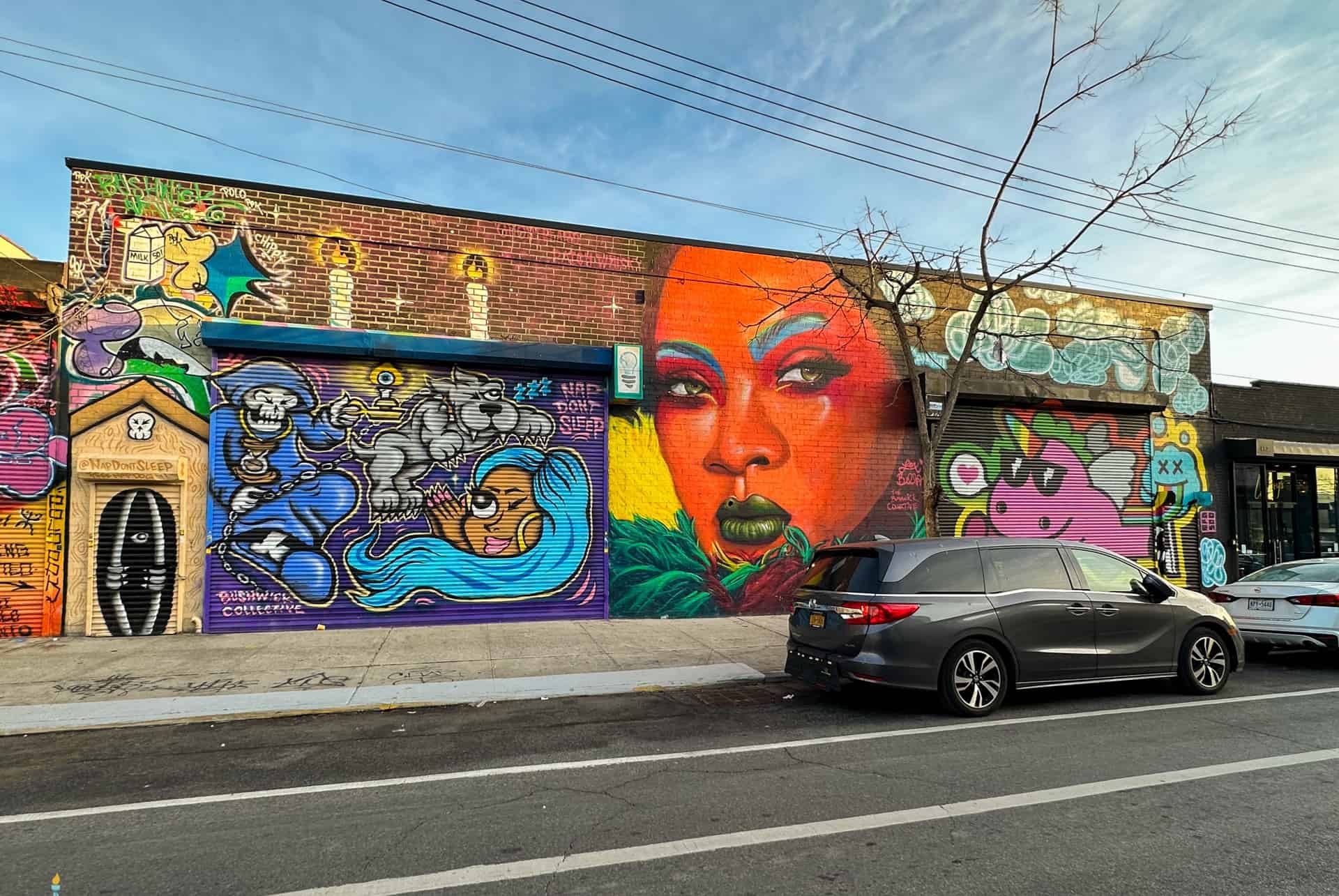 Visite du street art à Brooklyn
