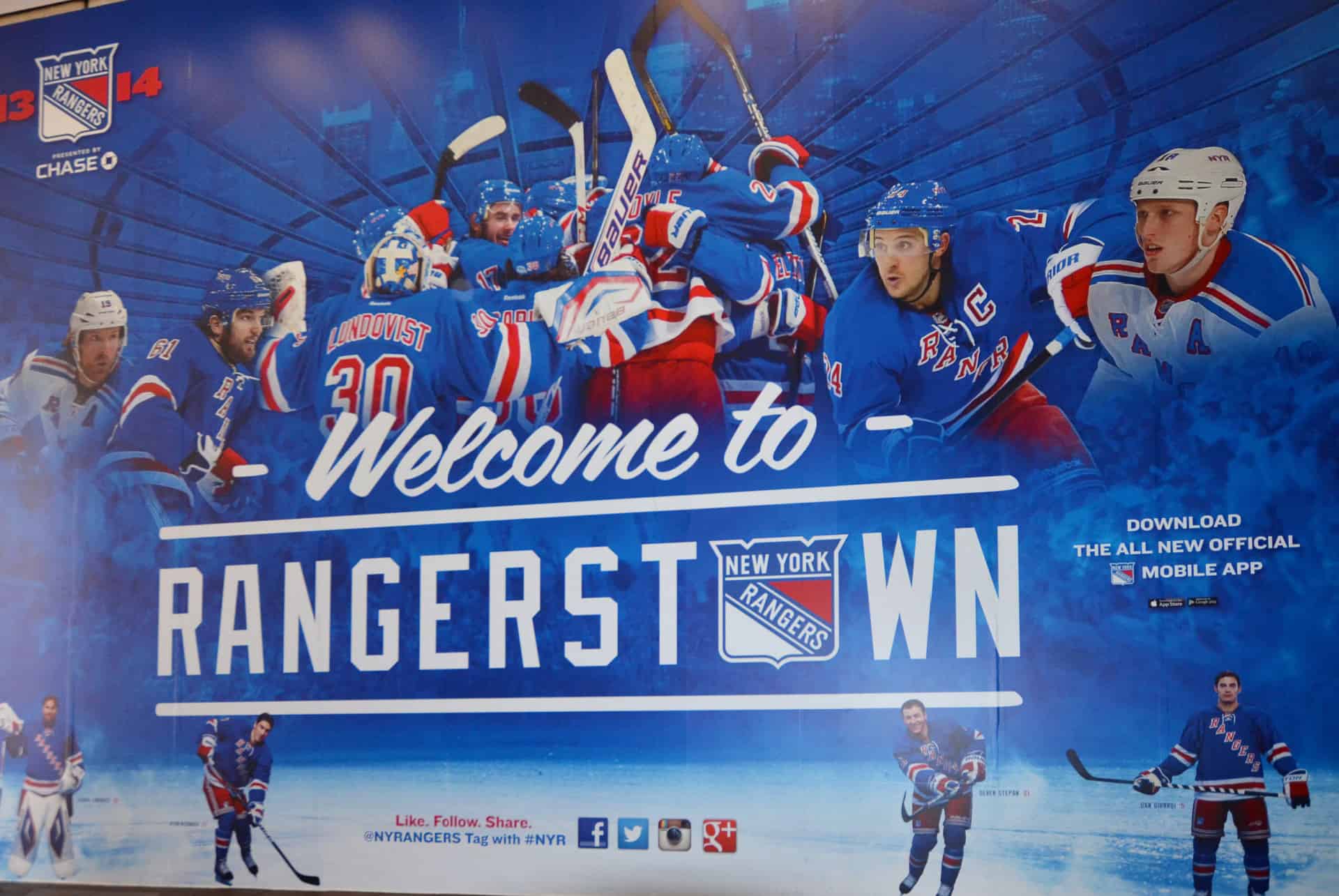 Match des New York Rangers