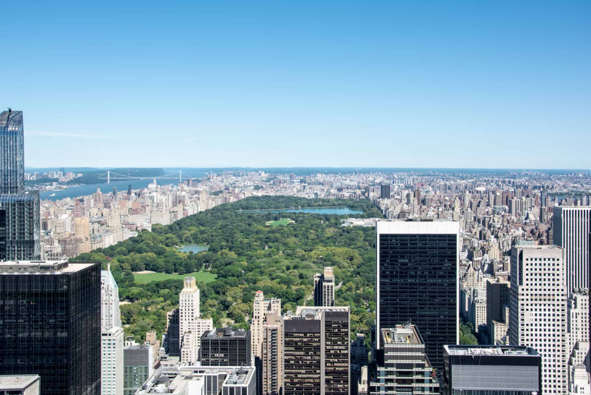 vue depuis le top of the rock vue depuis le top of the rock