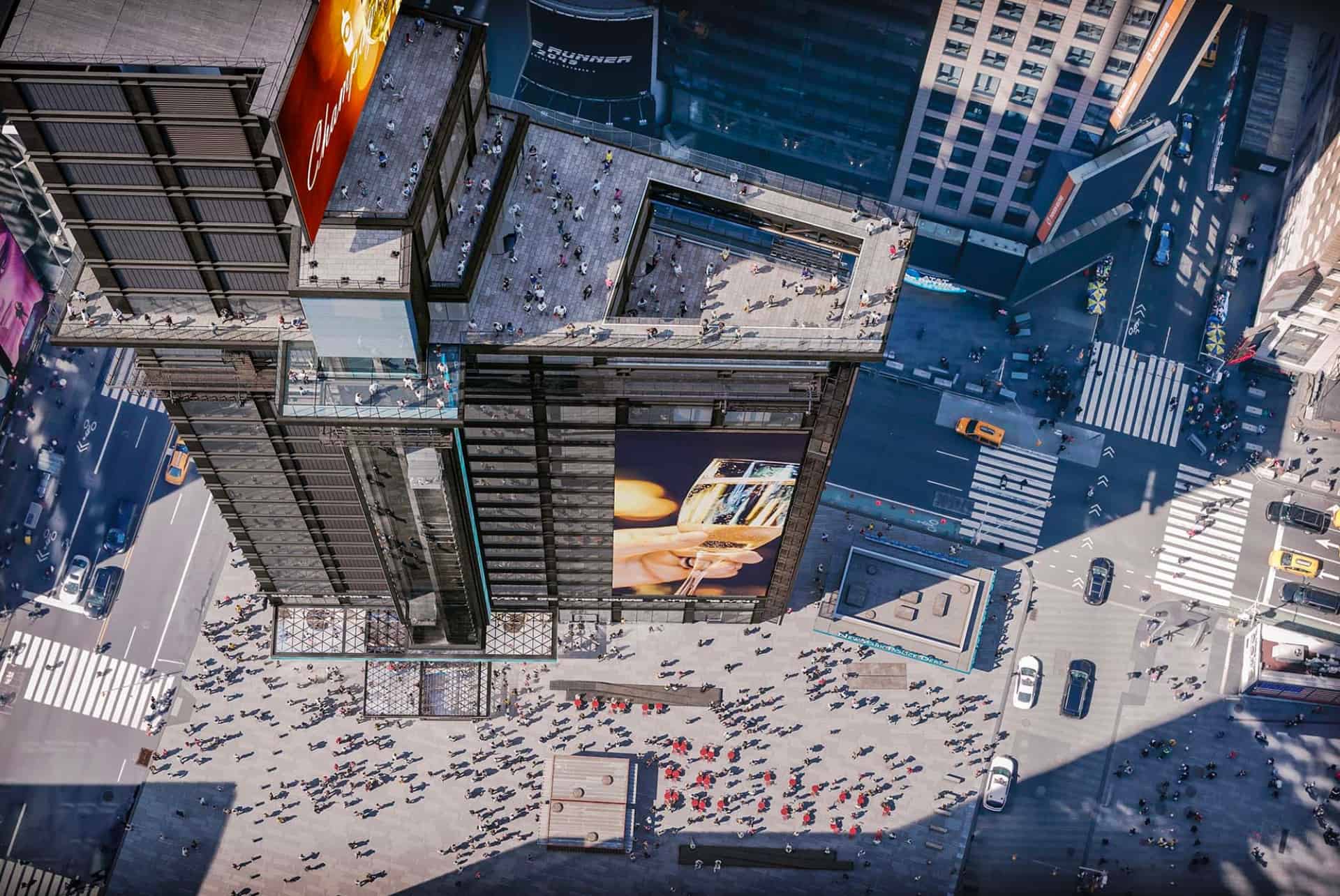 one times square simulation