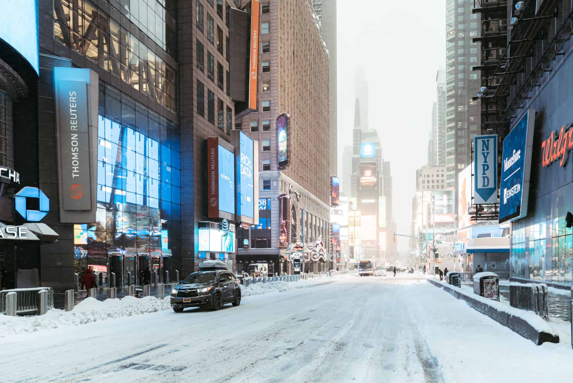 New York en février