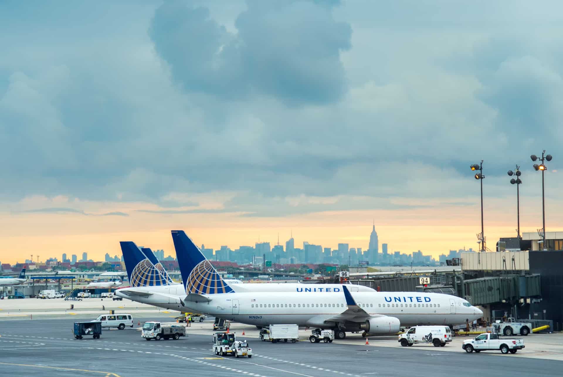 aeroport newark avions