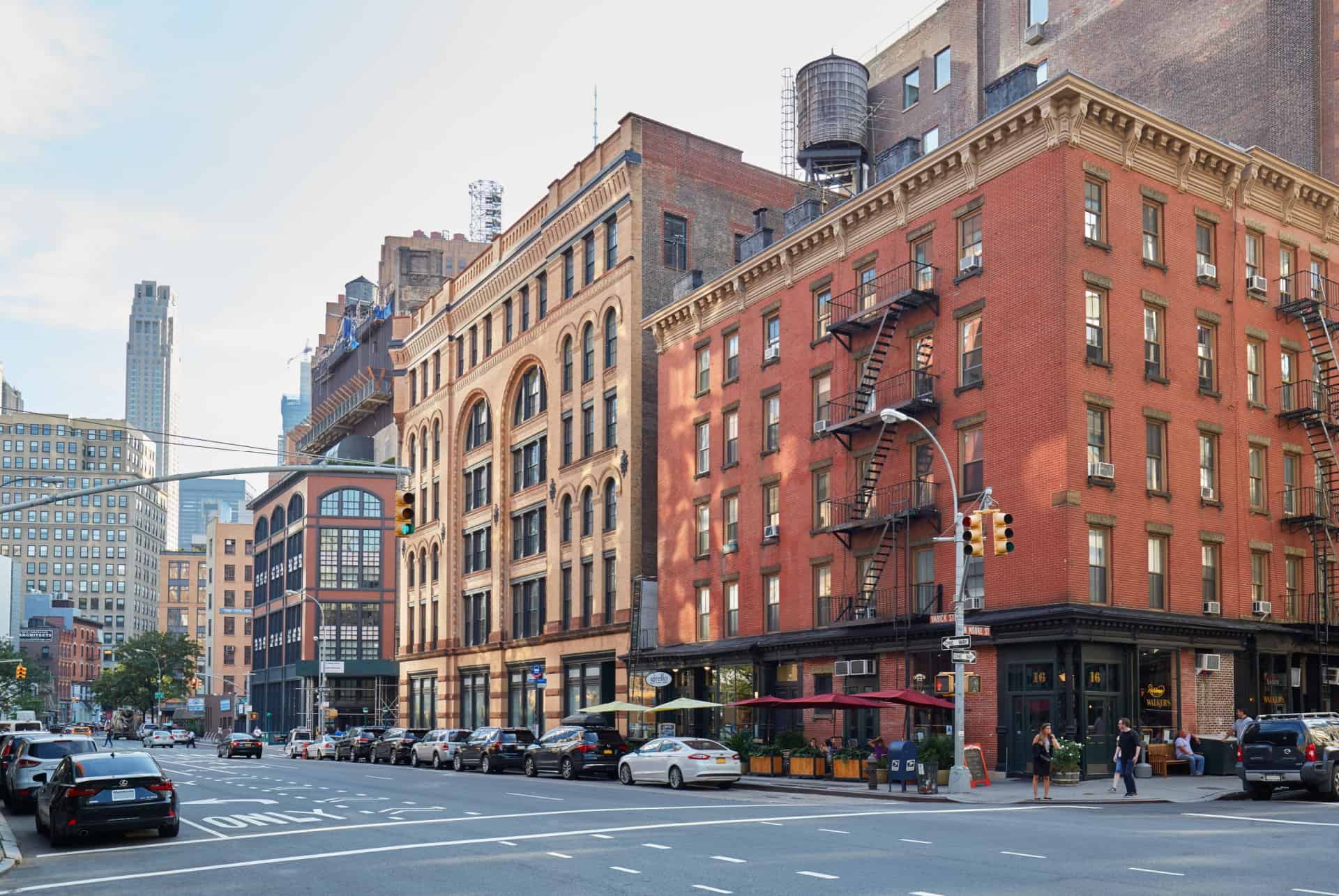 Le quartier de TriBeCa à New York
