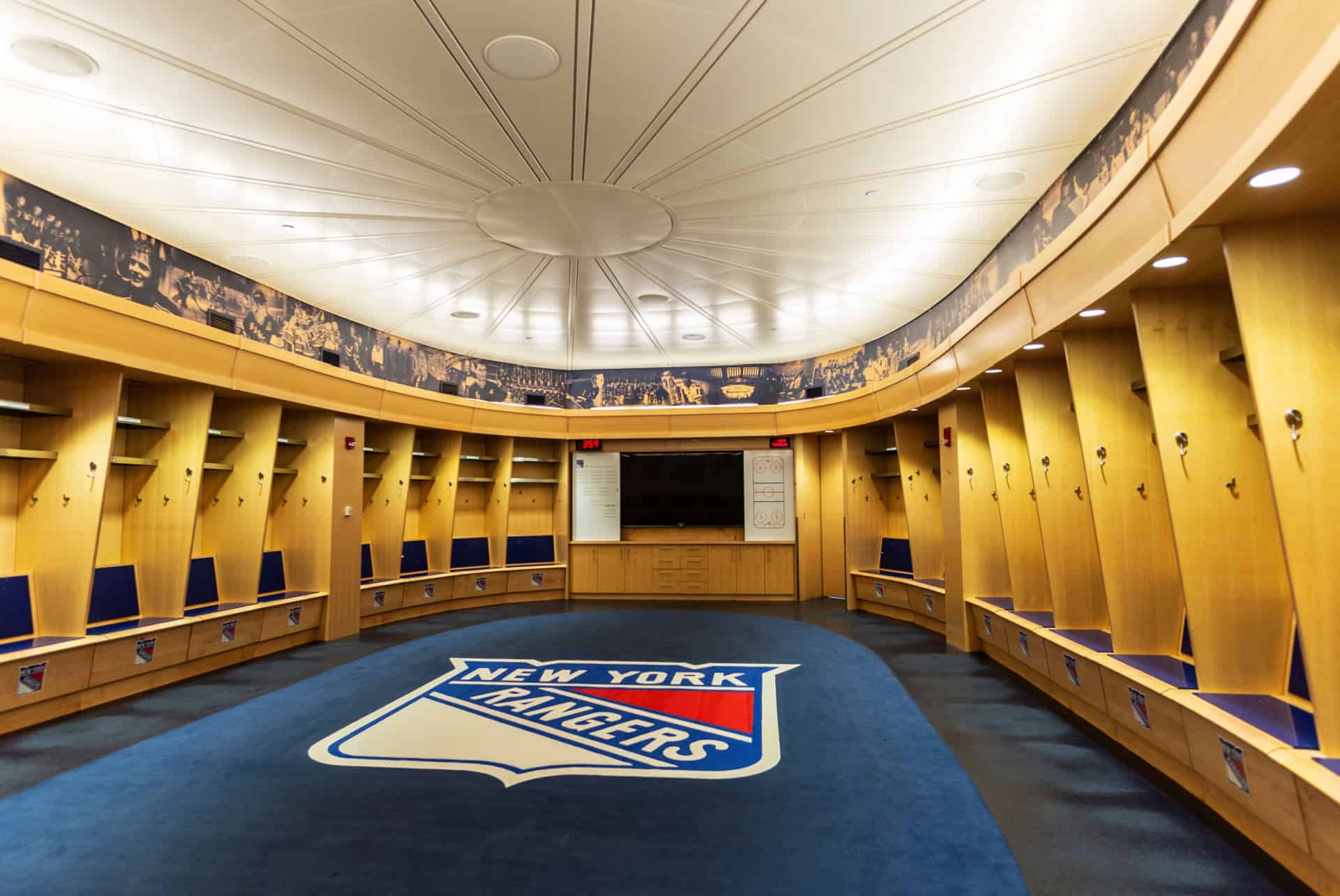 vestiaires madison square garden