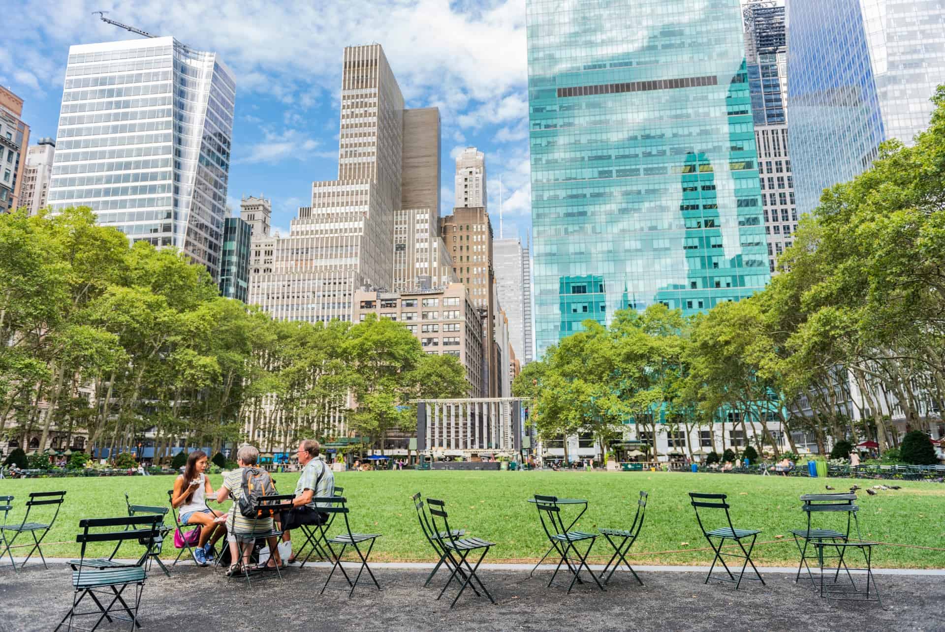 bryant park en ete bryant park en ete