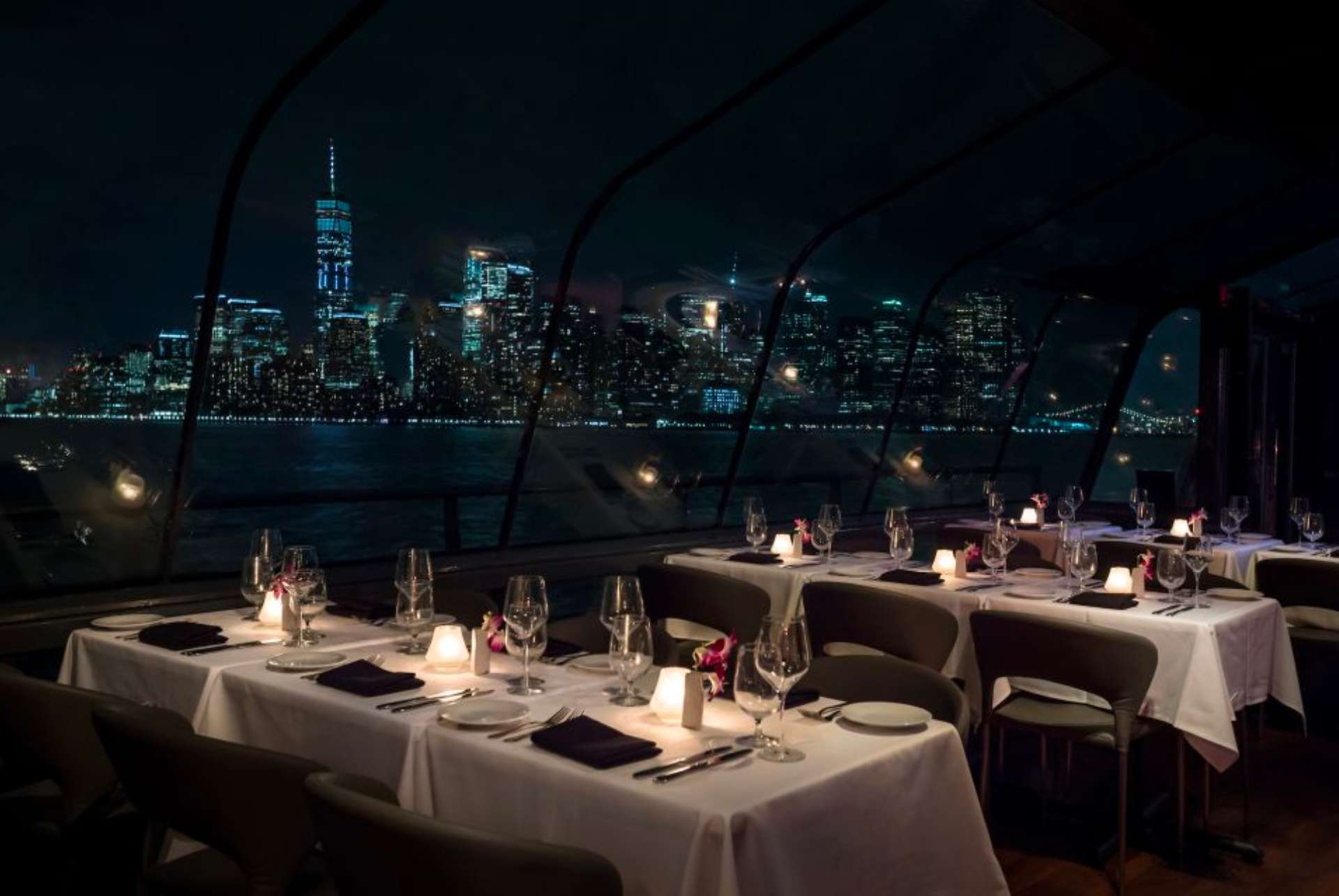 Dîner-croisière à New York