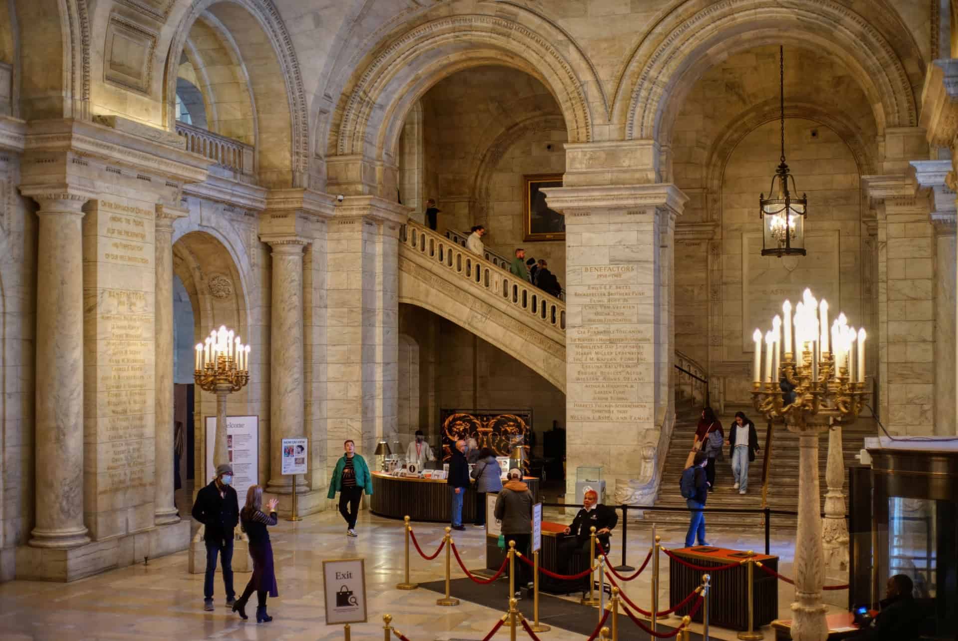astor hall new york public library