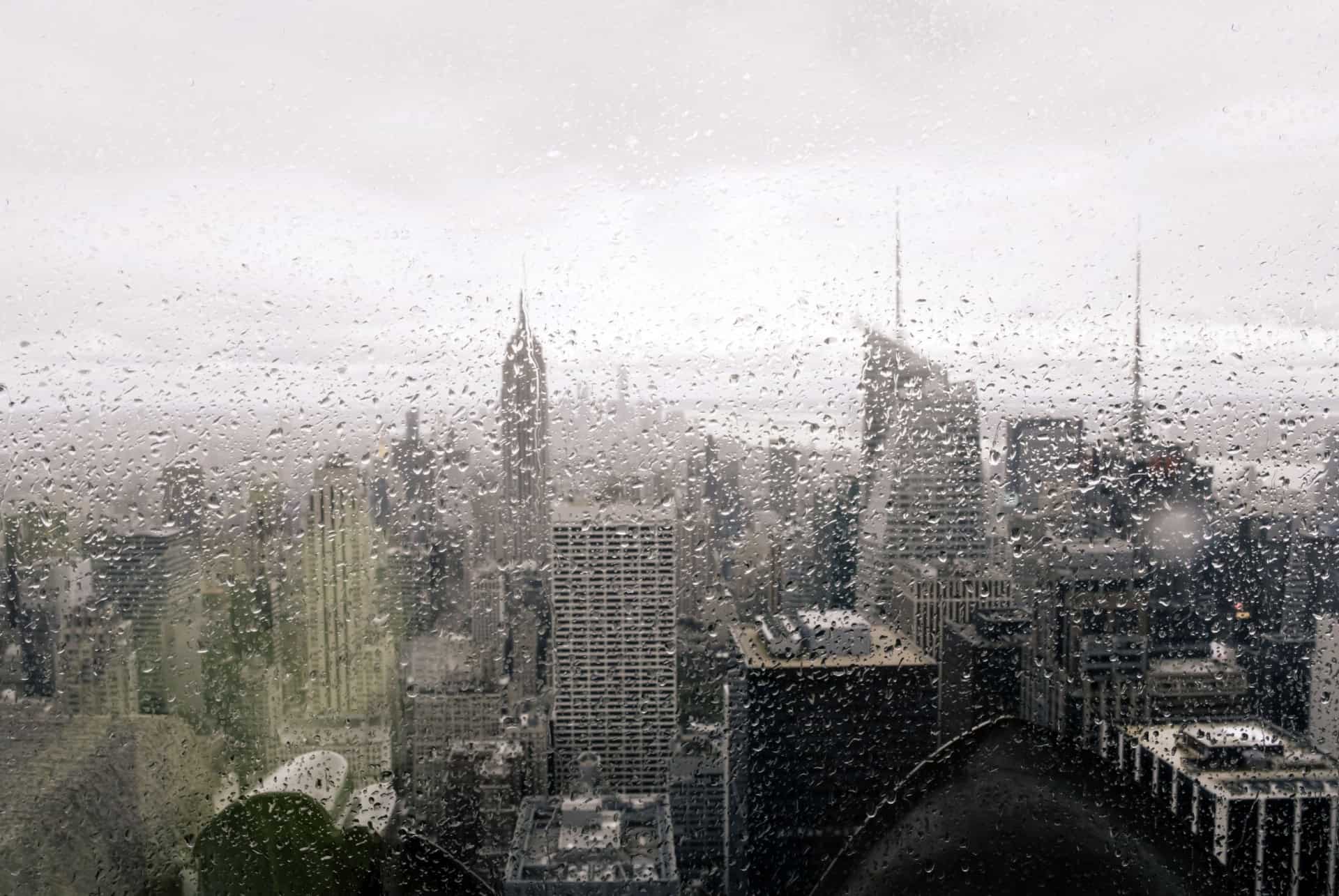 La pluie à New York
