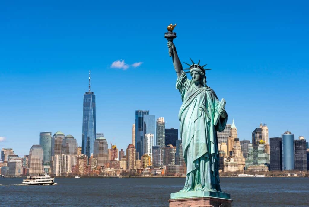 Billet pour la Statue de la Liberté et Ellis Island
