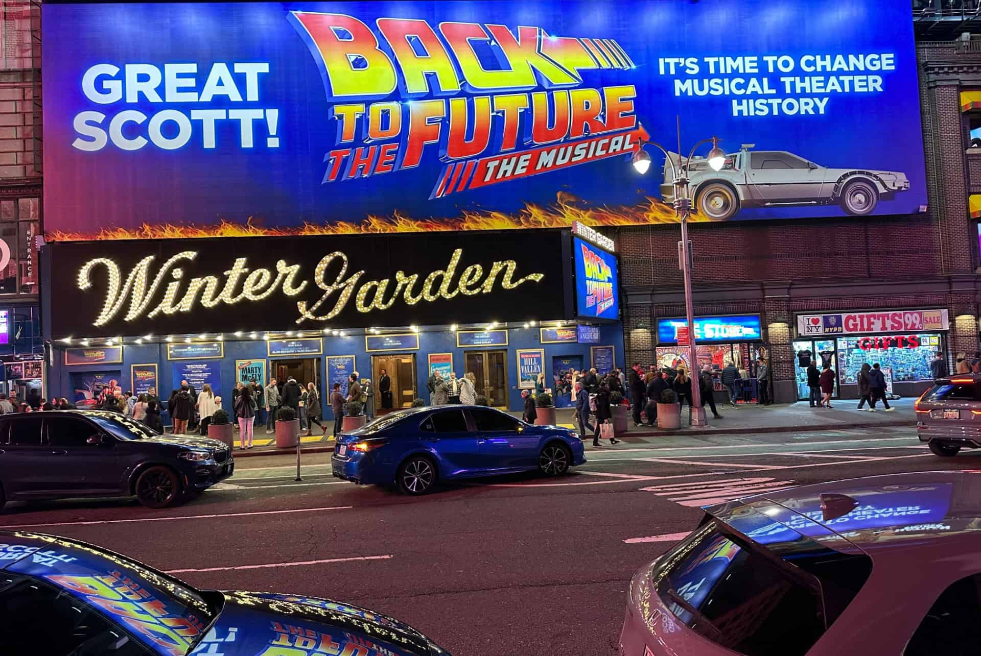 La comédie musicale Retour vers le futur