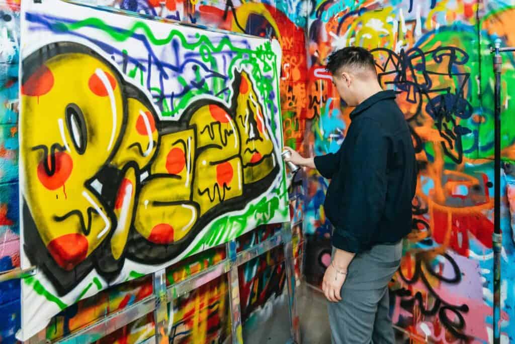 Atelier de graffiti à Brooklyn
