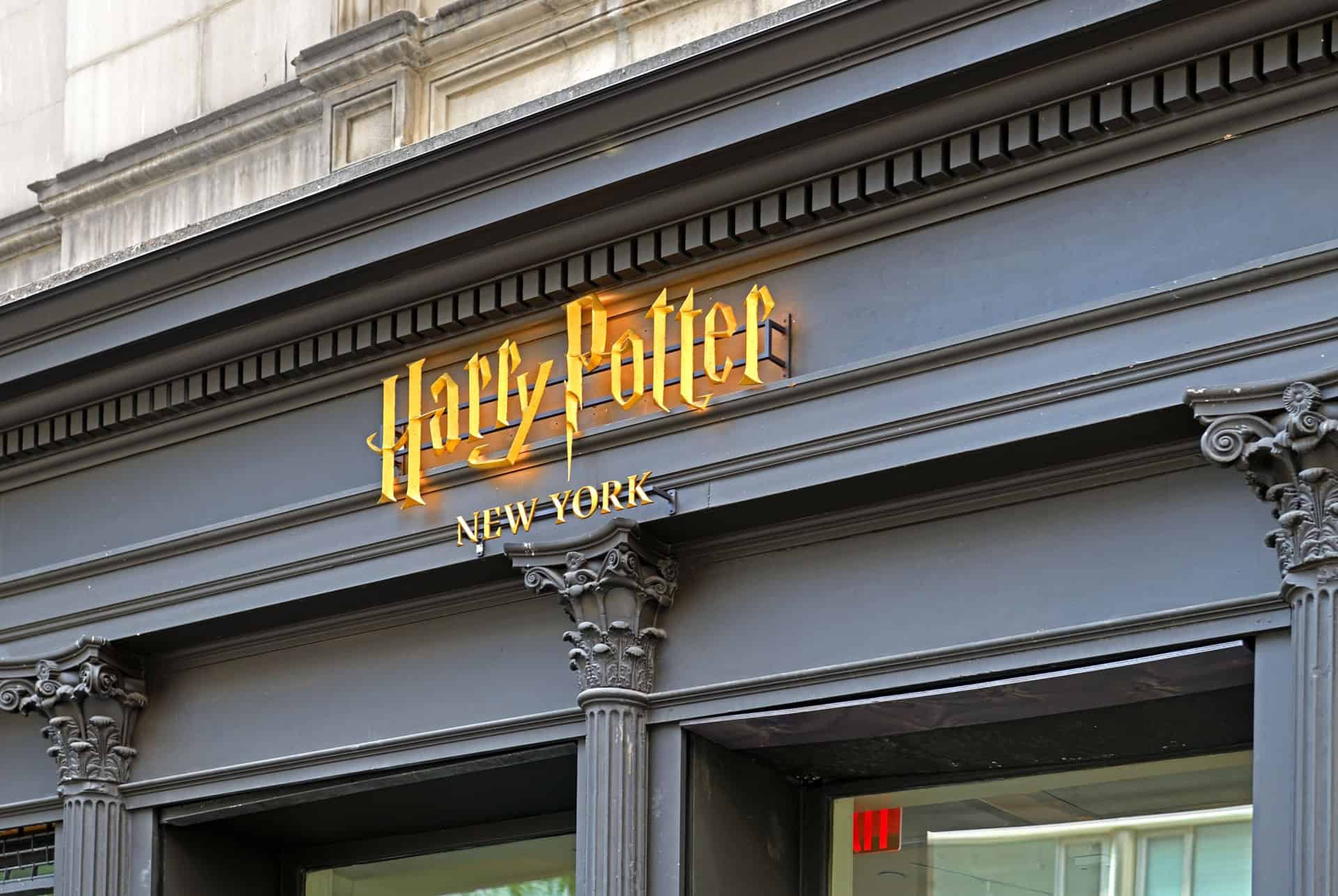 Le magasin Harry Potter de New York