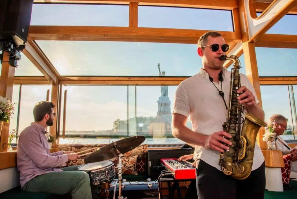 Croisière jazz en soirée