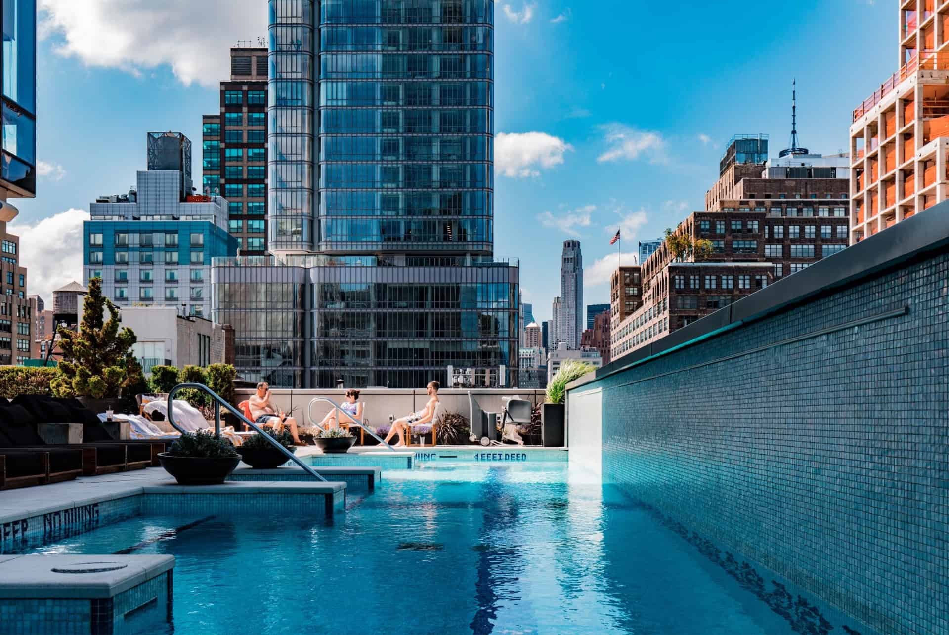 Les hôtels avec piscine à New York