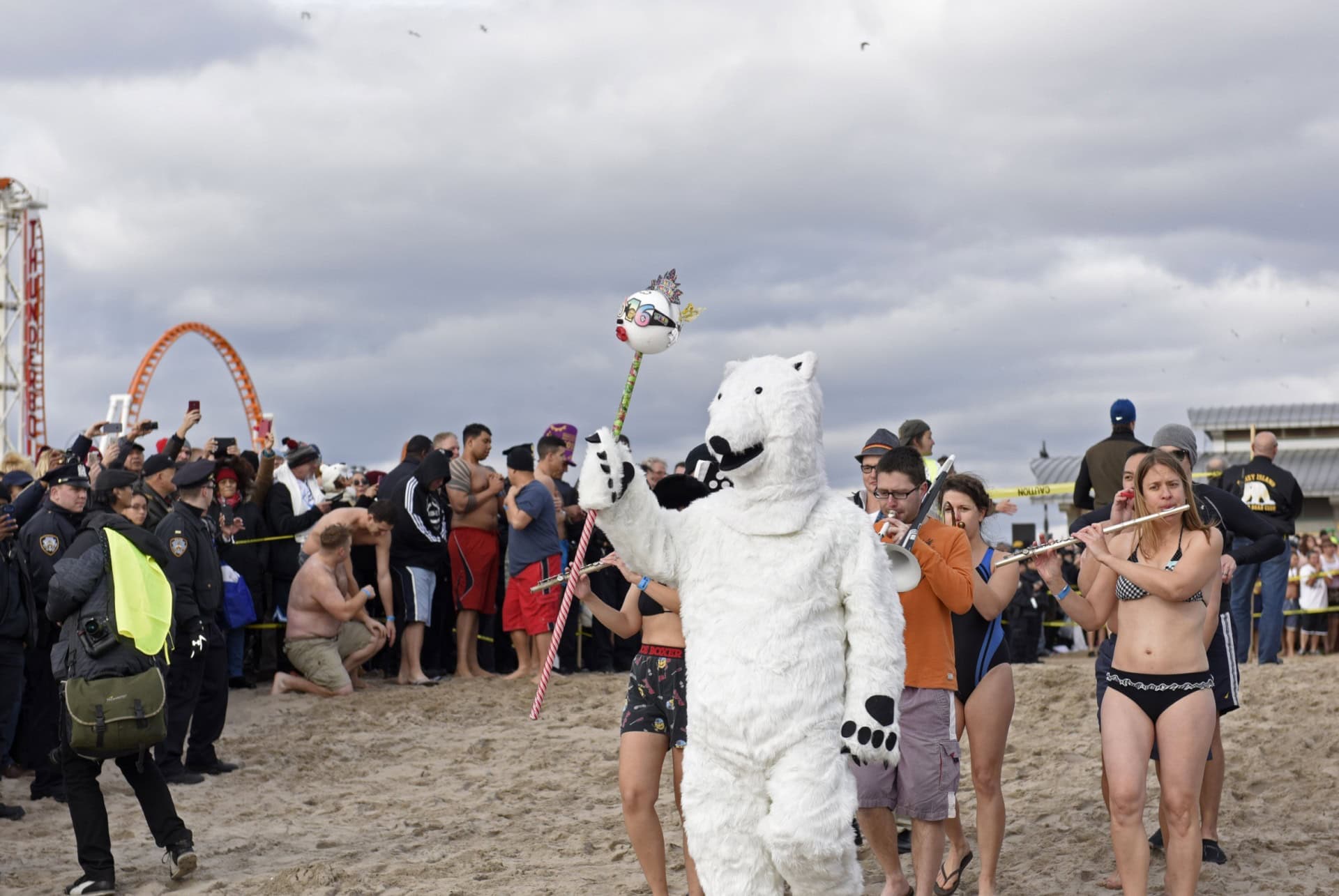 polar bear swim coney island