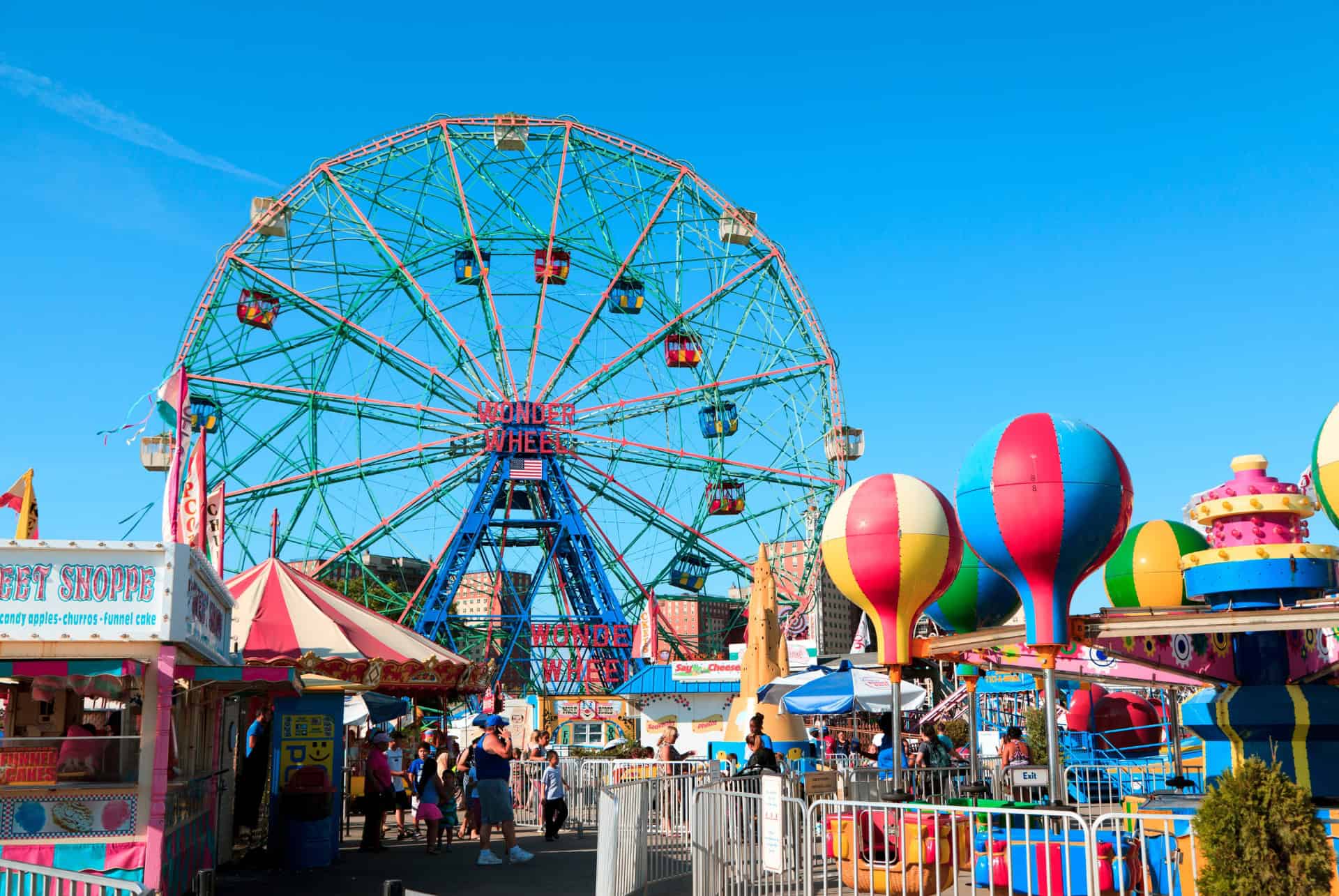 Les parcs d’attractions à New York