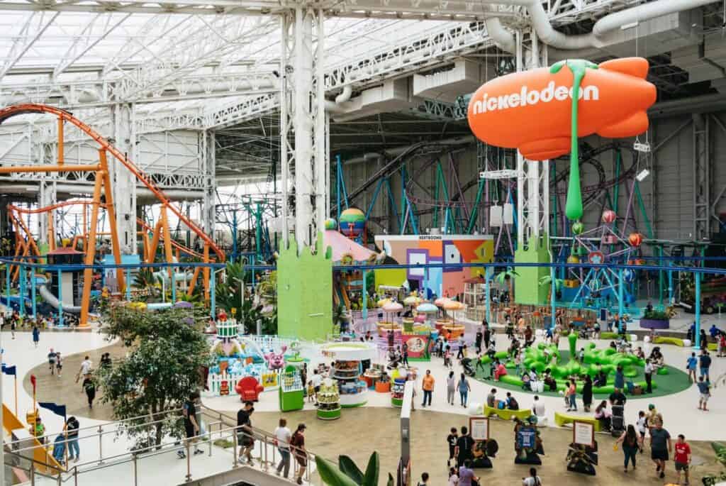 Entrée au Nickelodeon Universe