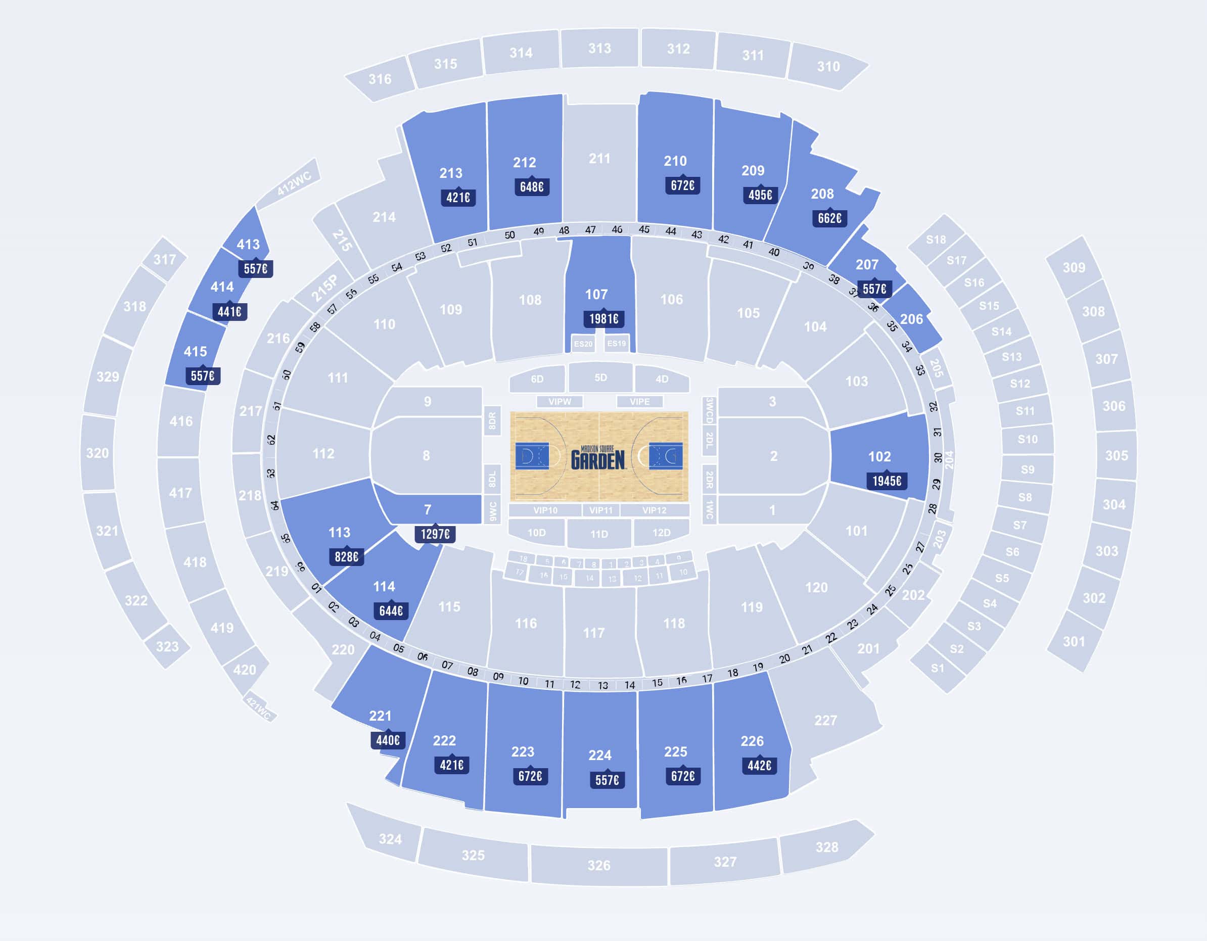 plan madison square garden plan madison square garden