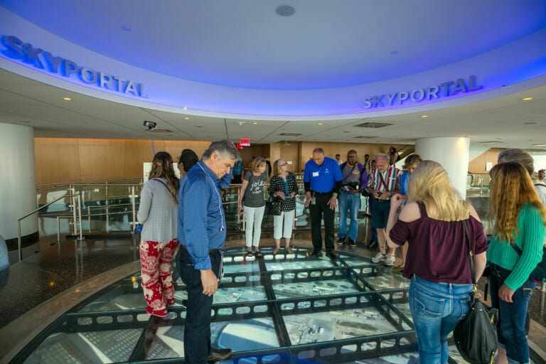Billet coupe-file One World Observatory