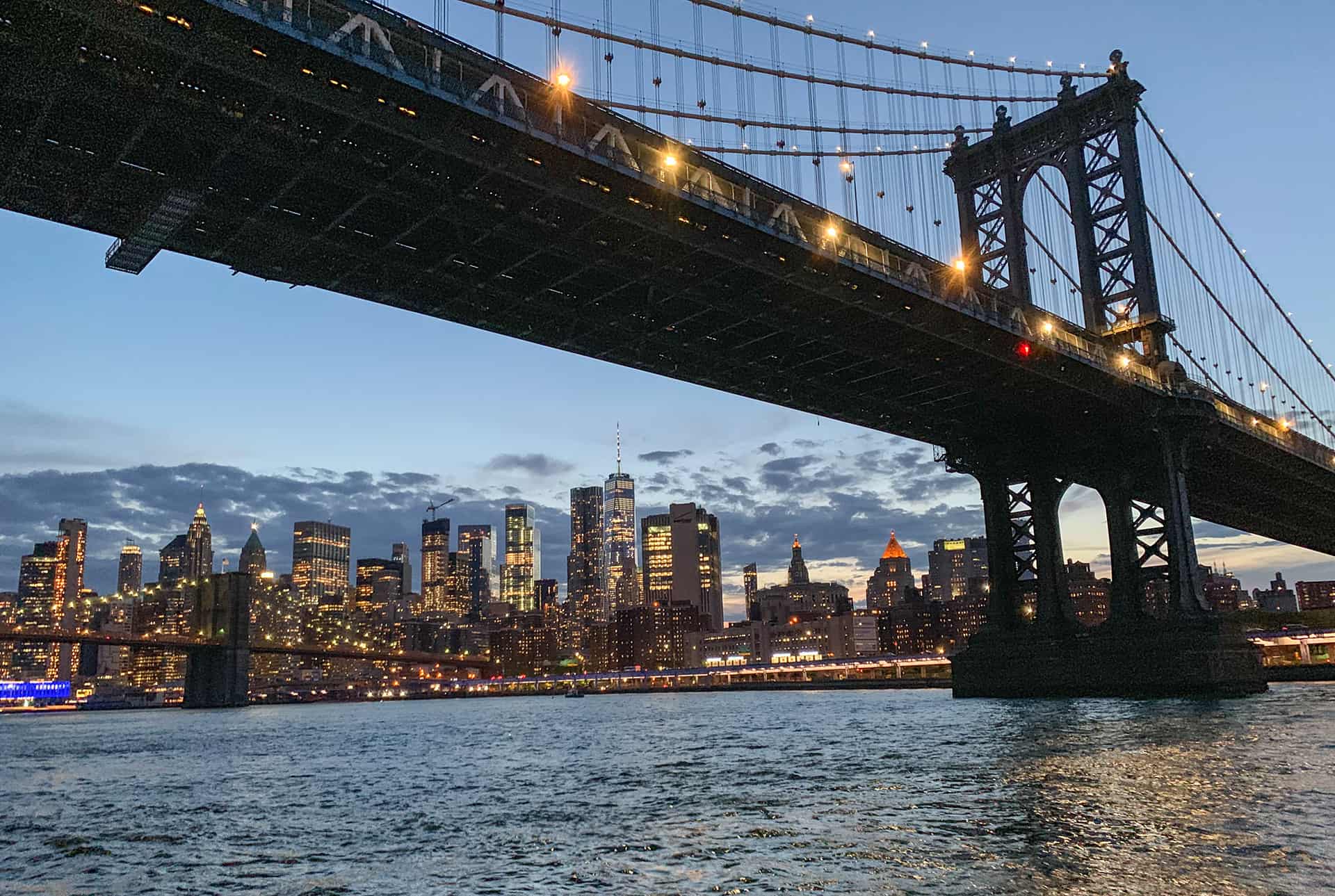 vue brooklyn bridge croisiere