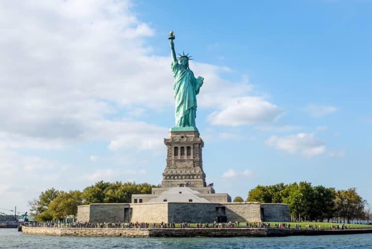 Billet pour le piédestal de la Statue de la Liberté