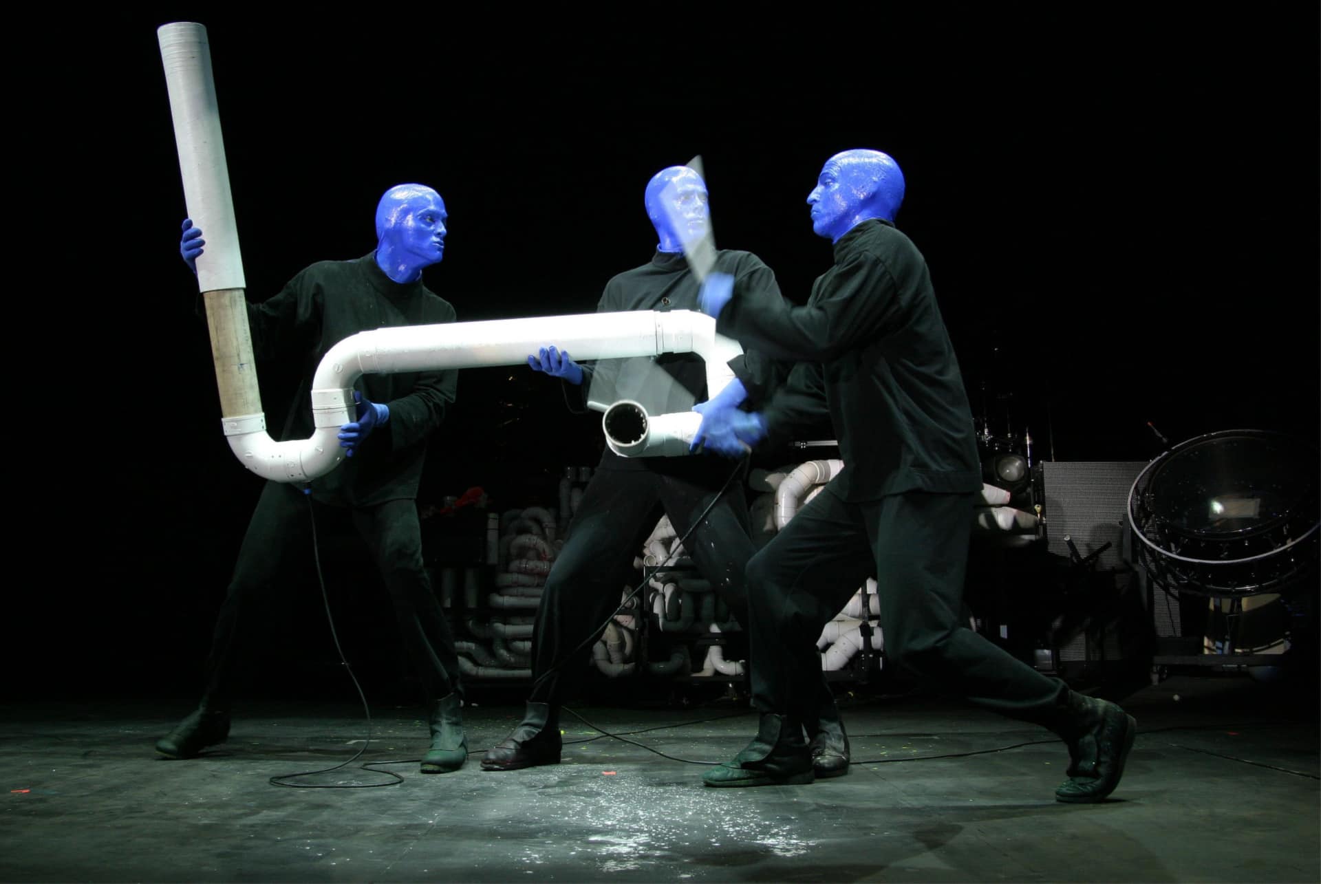 blue man group spectacle