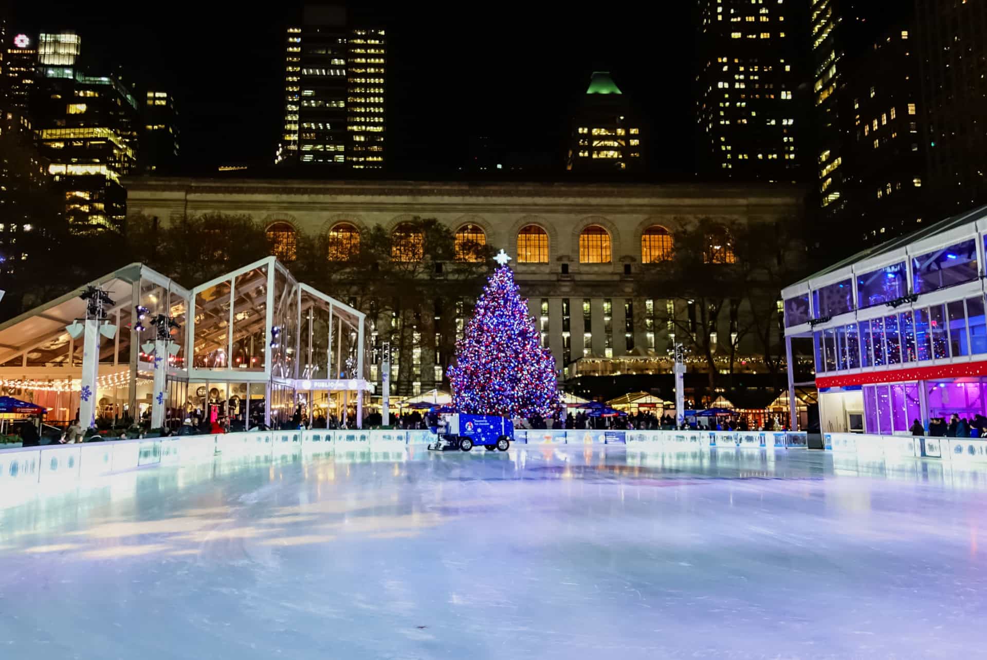 bryant park plus beaux sapin de noel new york