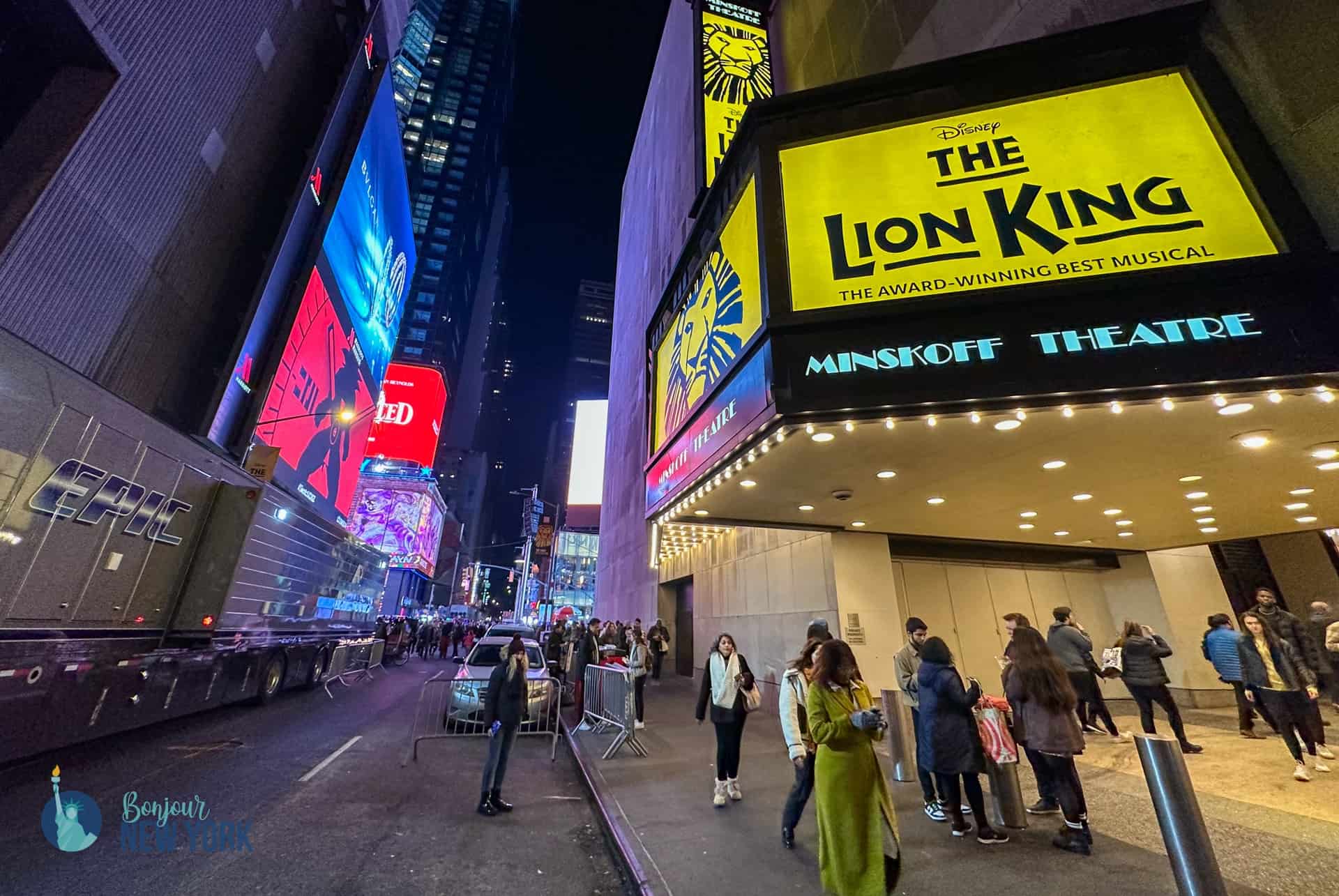 le roi lion minskoff broadway