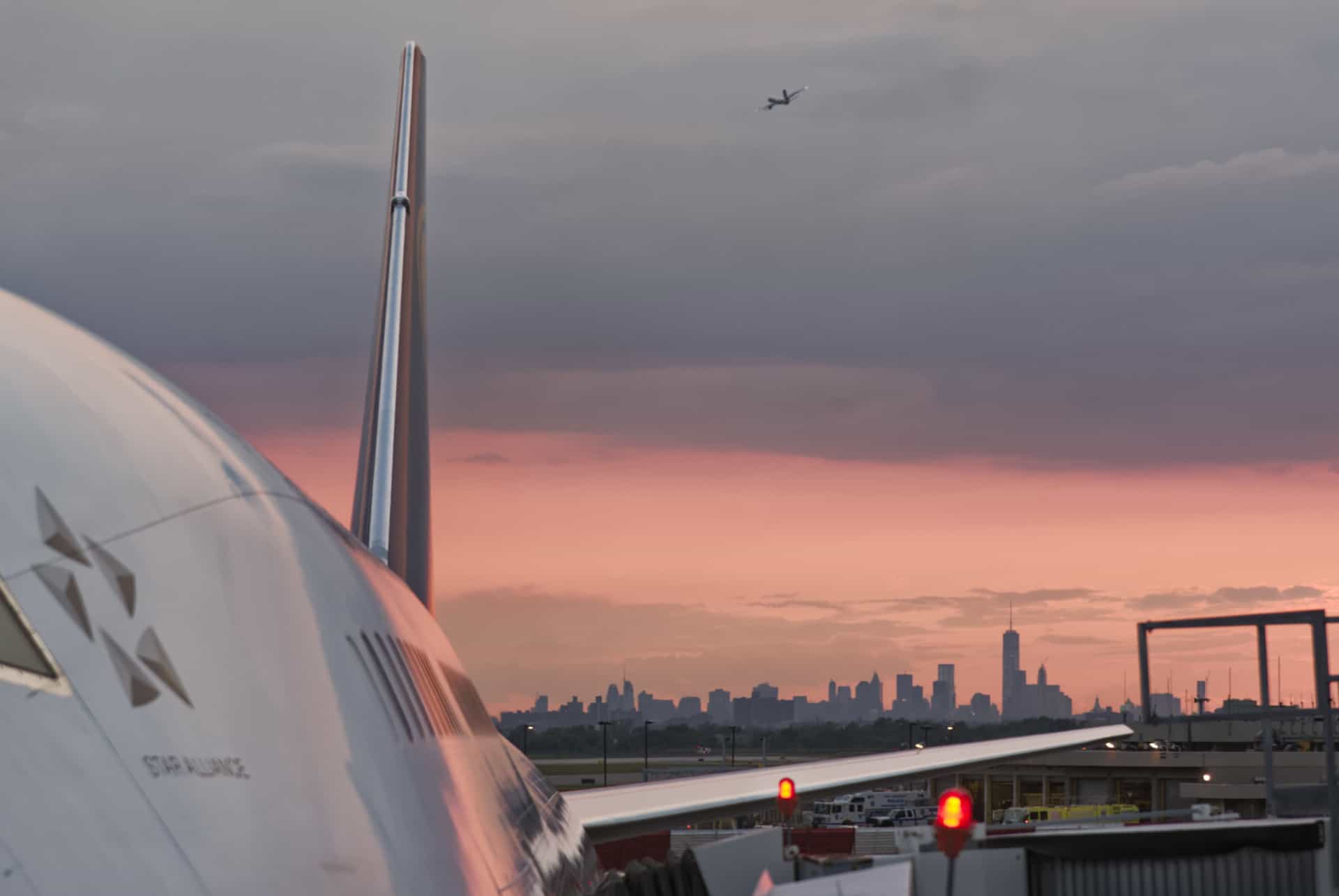 avion pour new york