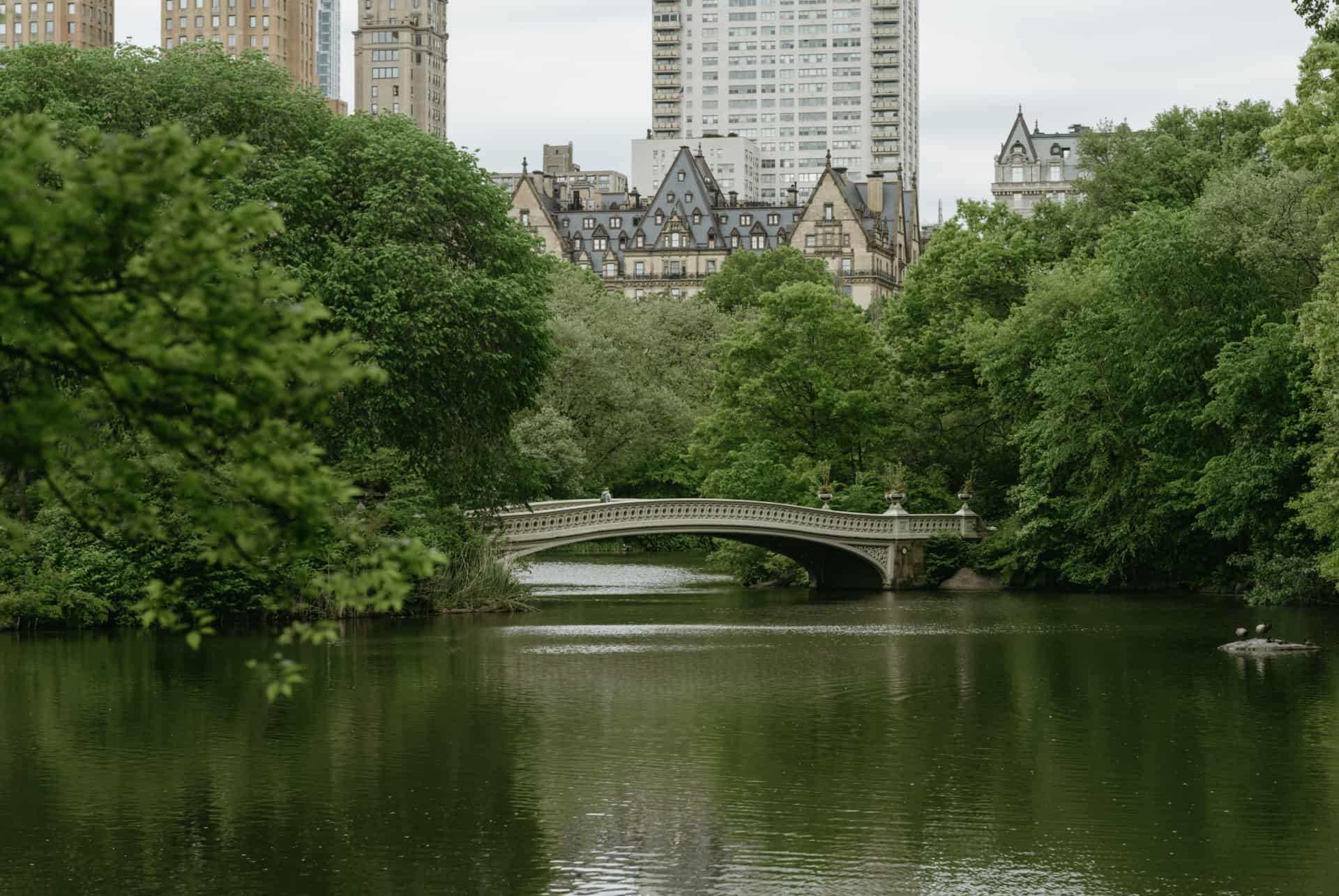 bow bridge central park
