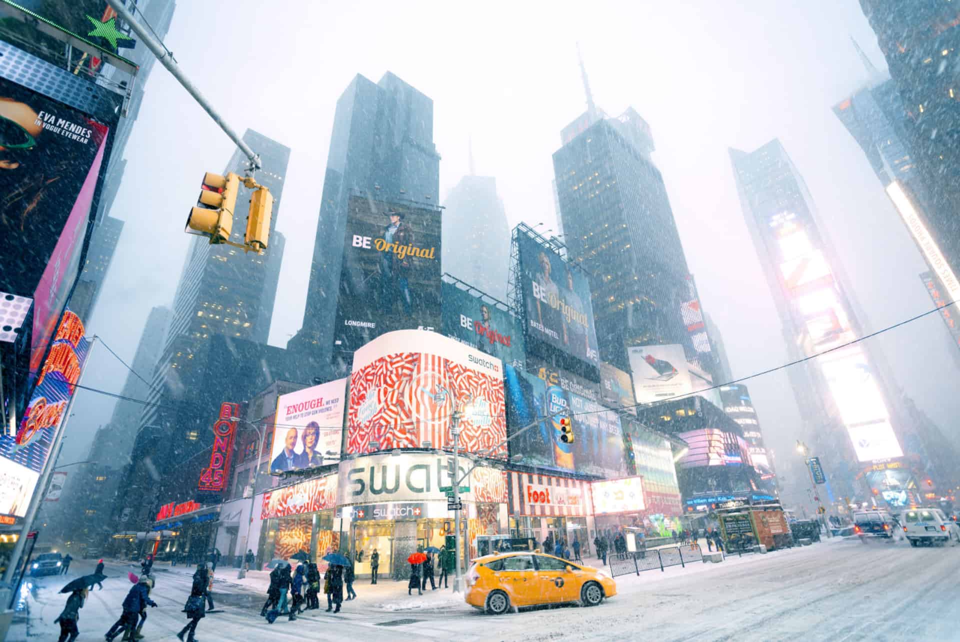 new york en hiver