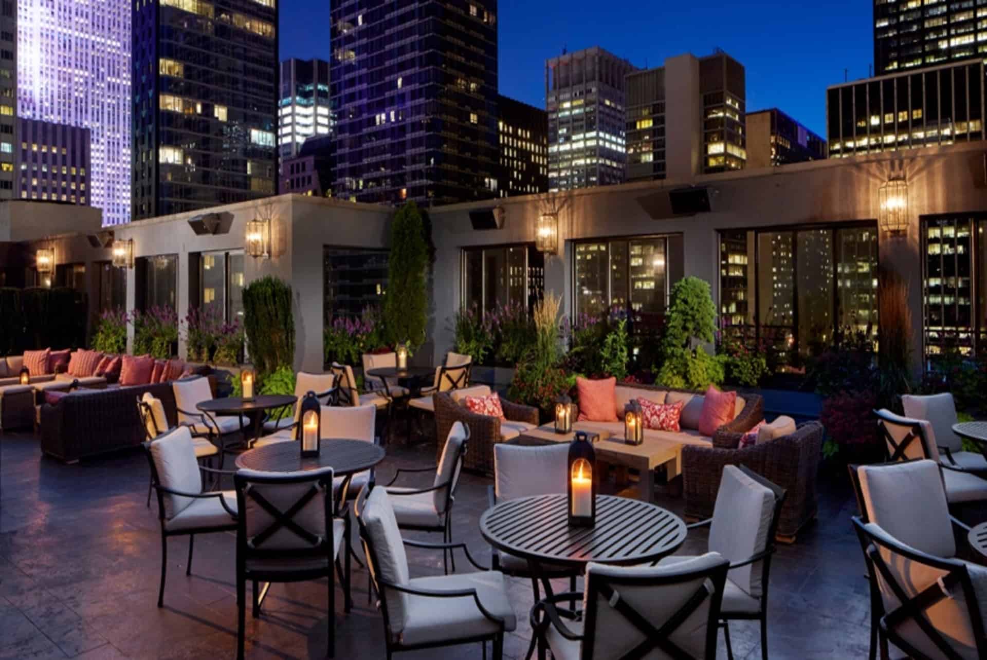 meilleurs rooftop bars new york salon de ning