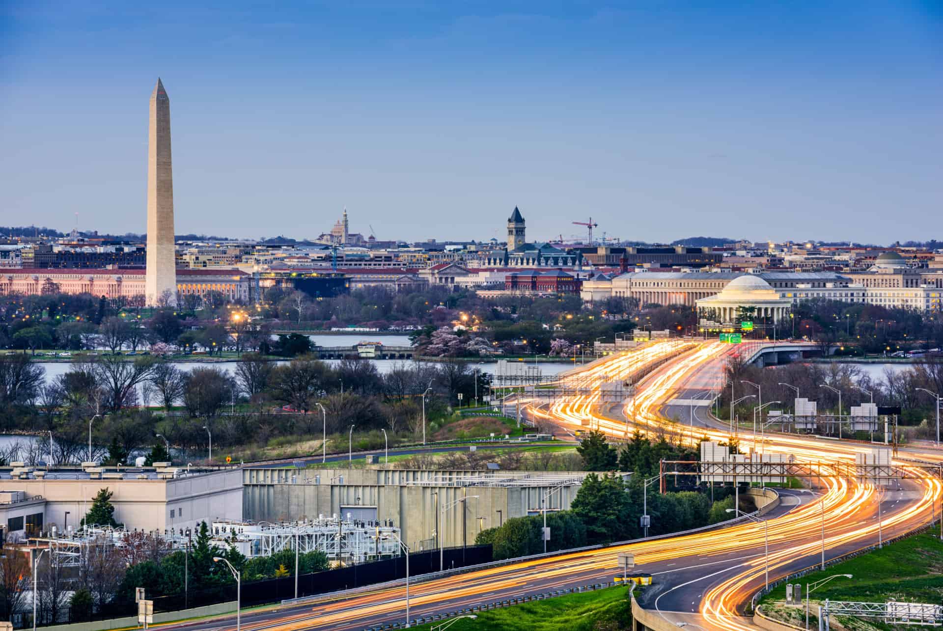 route washington dc