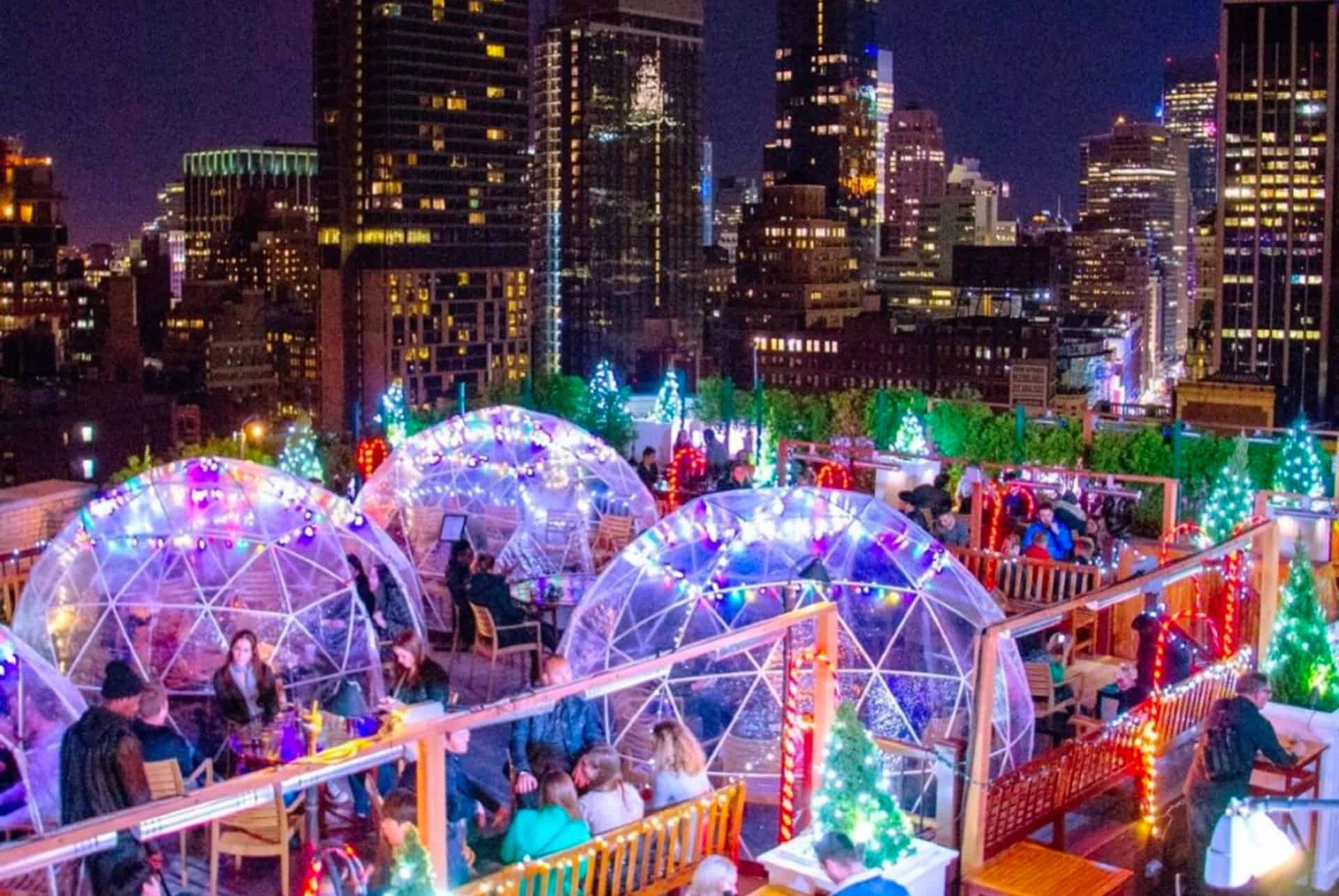 230 fifth new york rooftop igloos