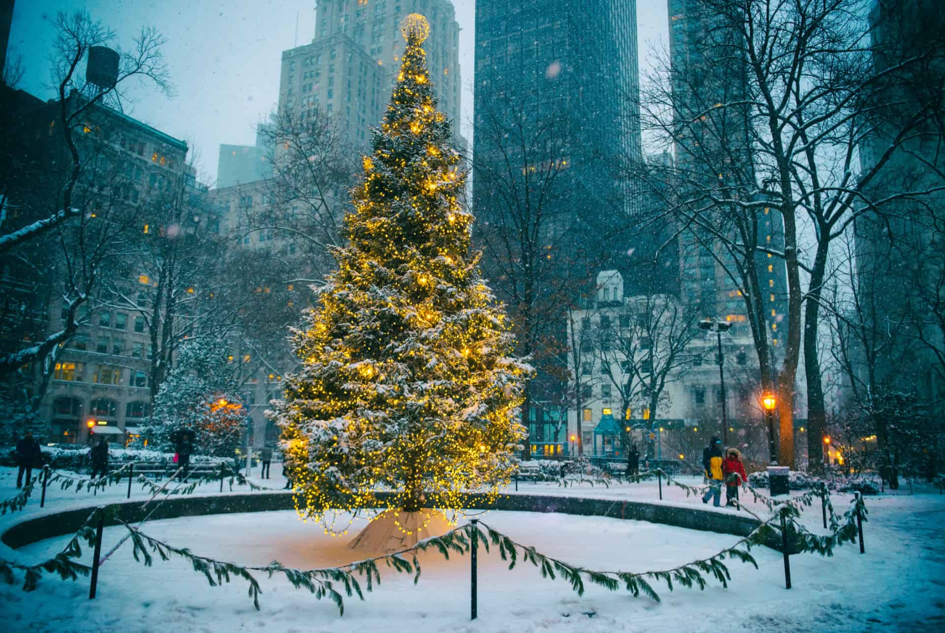 madison square park plus beaux sapins de noel 