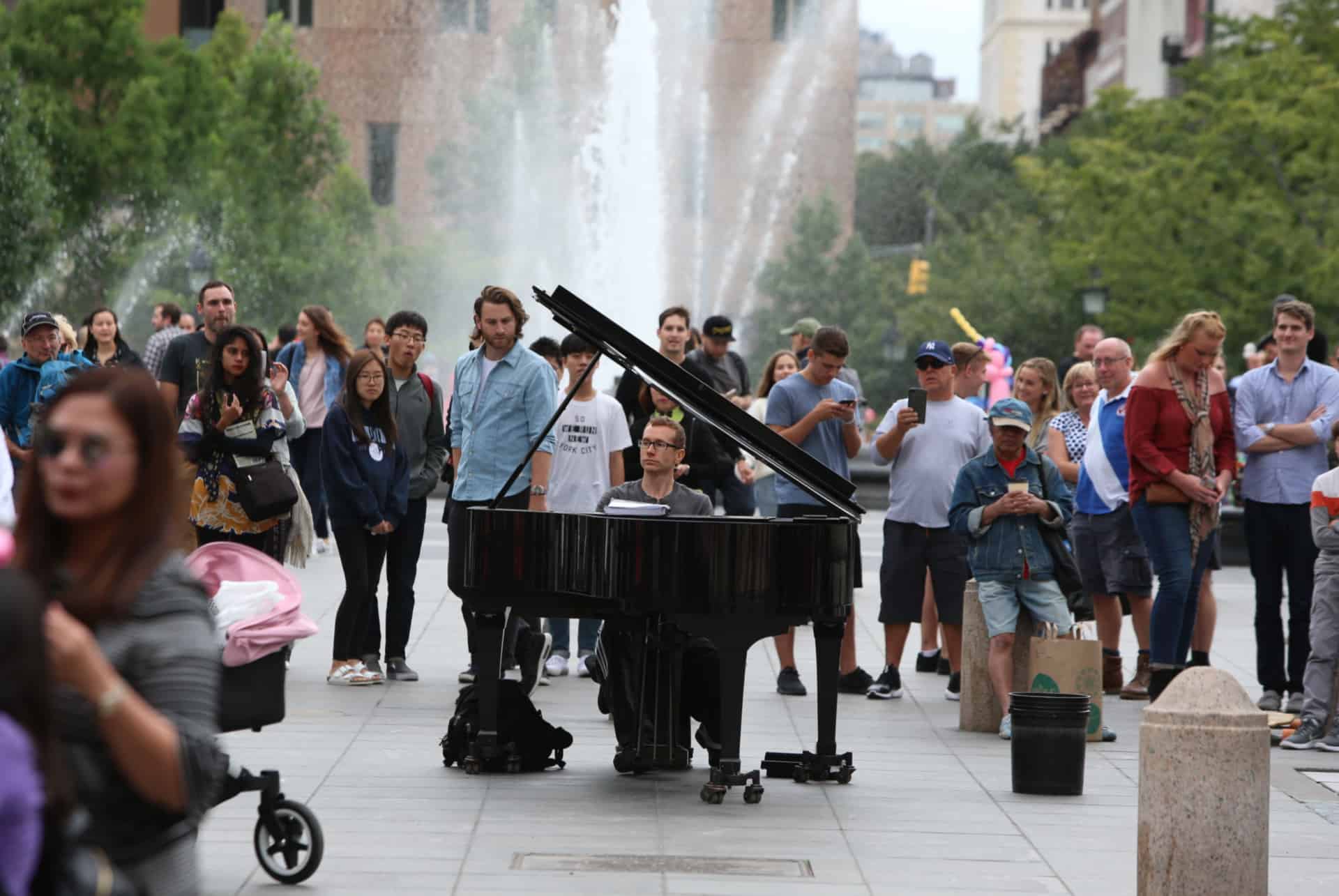 musicien parc new york