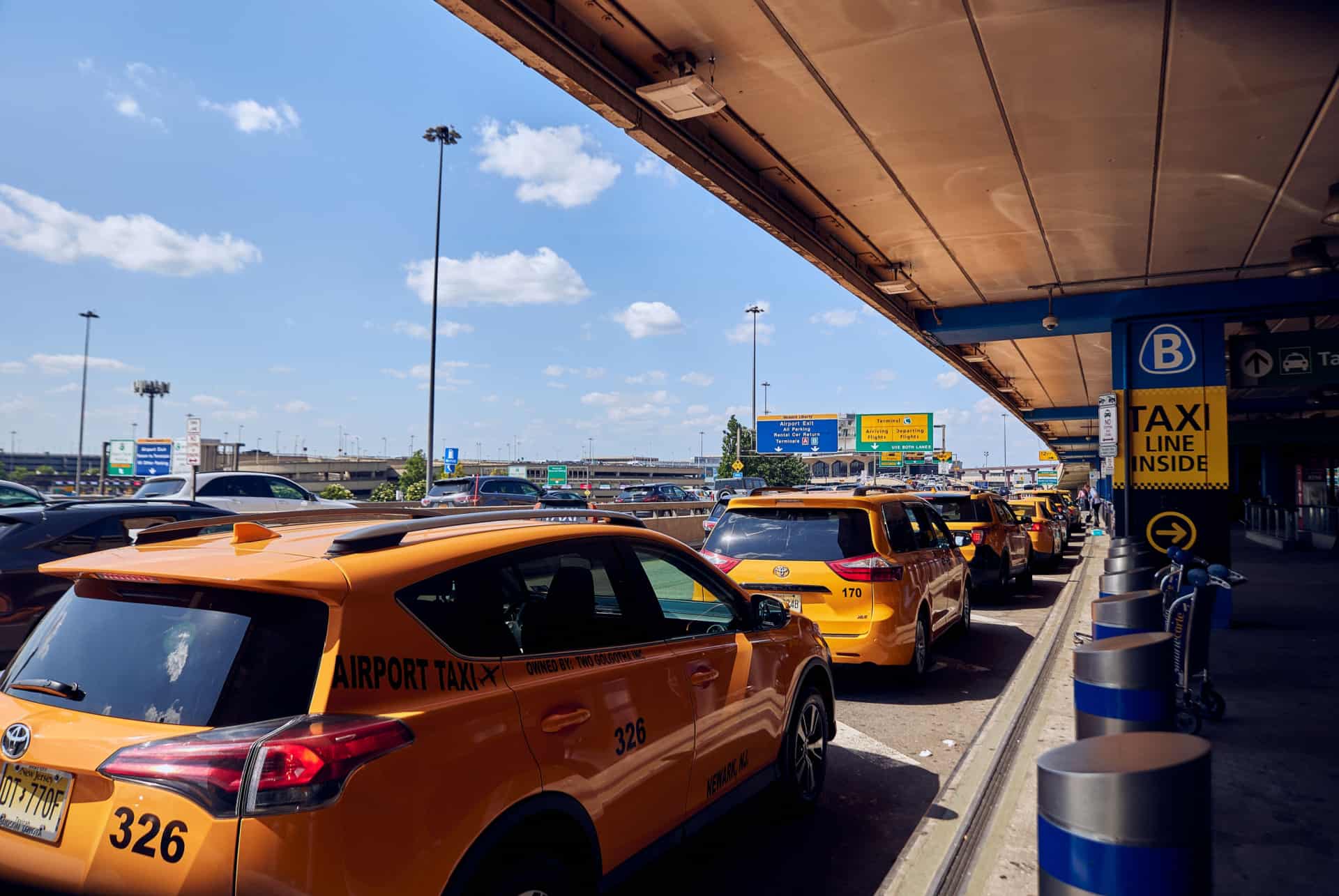 taxi jaune