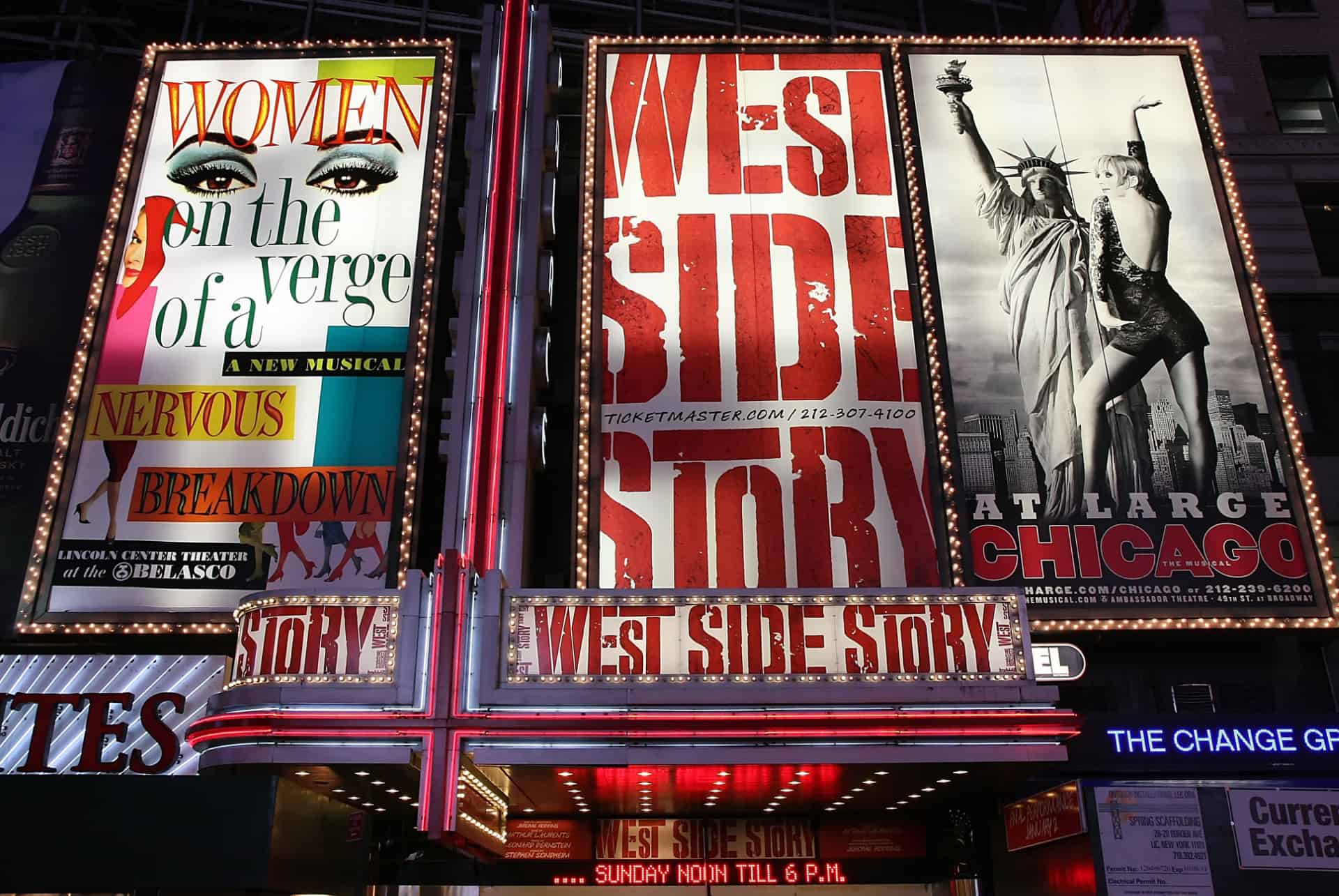 spectacles broadway