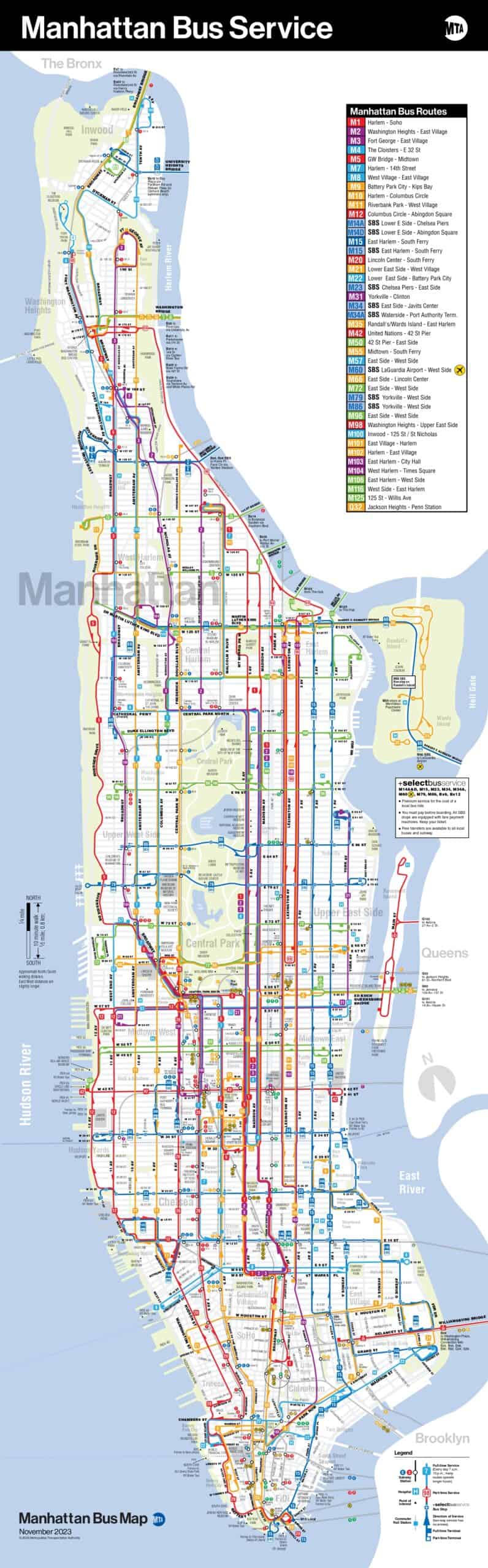 carte bus manhattan