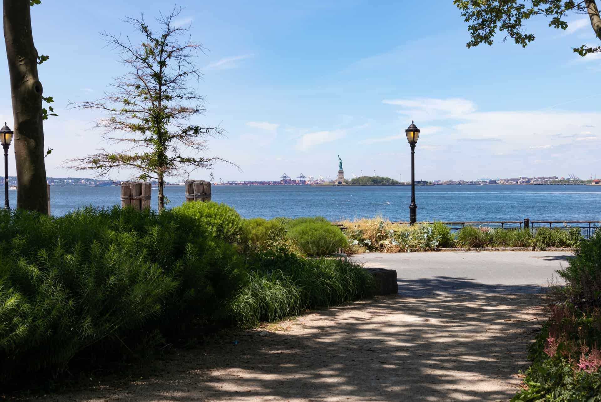 battery park statue de la liberte