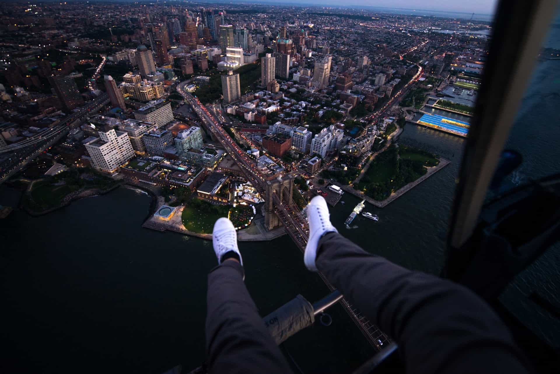 survoler nyc de nuit