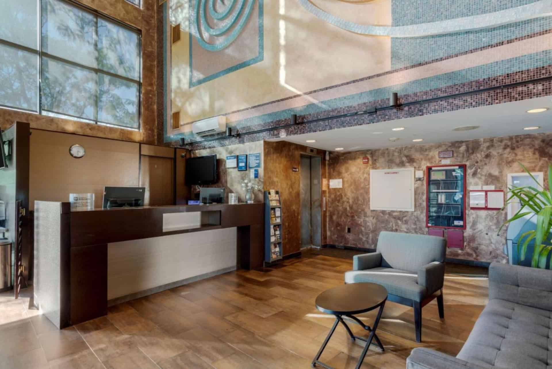 accueil du best western plus brooklyn bay hotel