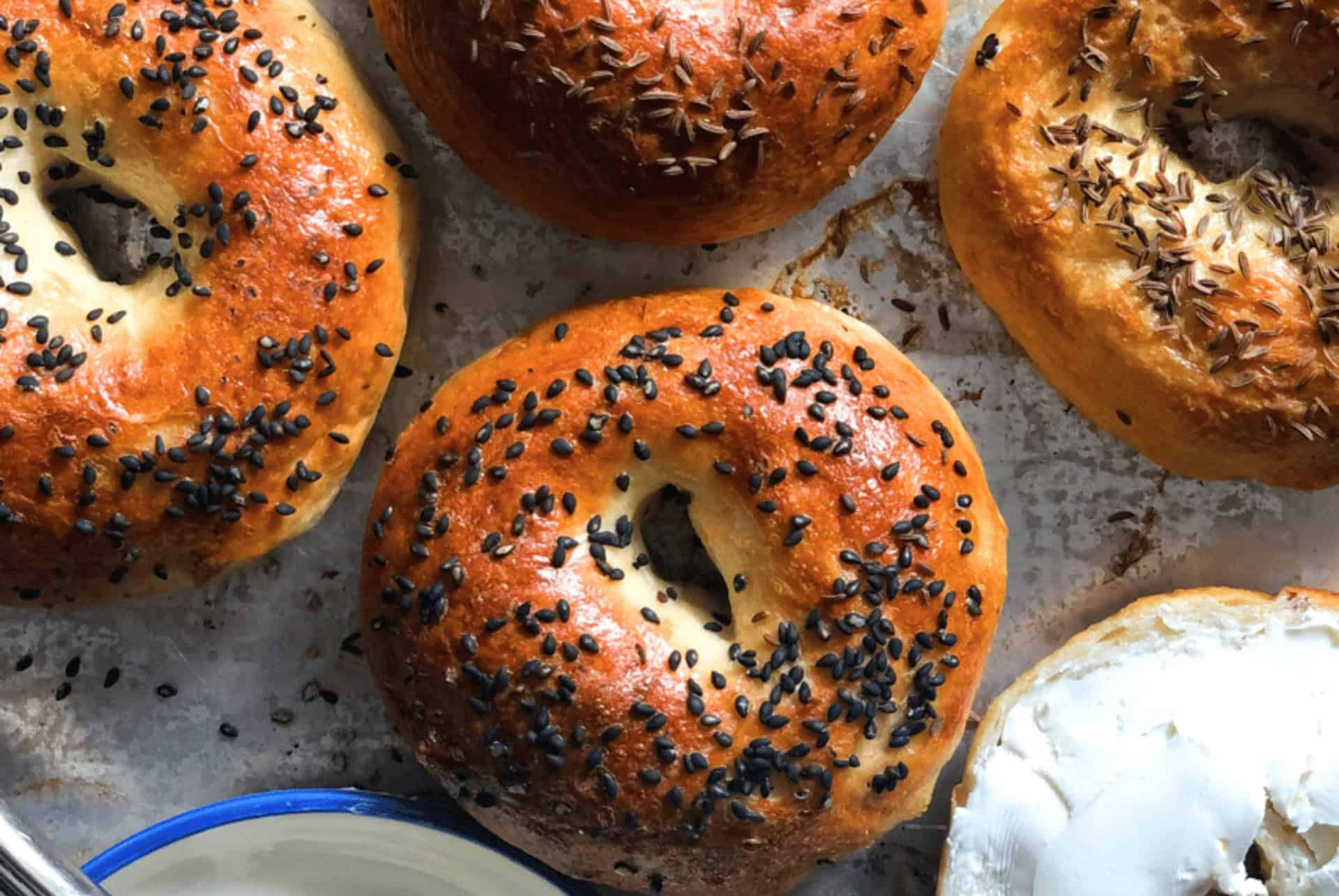 bagel au schmear